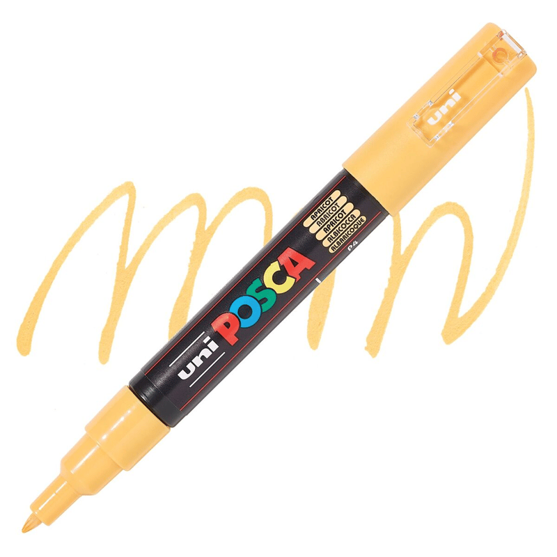 UNİBALLUni Posca 0.7 SU BAZLI BOYAMA MARKORÜ KAYISI N4902778249345