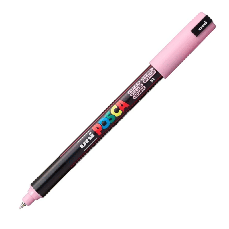 UNİBALLUni Posca 0.7 SU BAZLI BOYAMA MARKORÜ  AÇIK PEMBE4902778249444