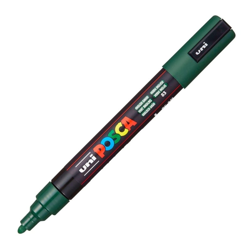 MarkasızUNİ POSCA 1.8-2.5 SUBAZLI BOYAMA MARKÖRÜ İNGİLİZ YEŞİLİ N4902778262559