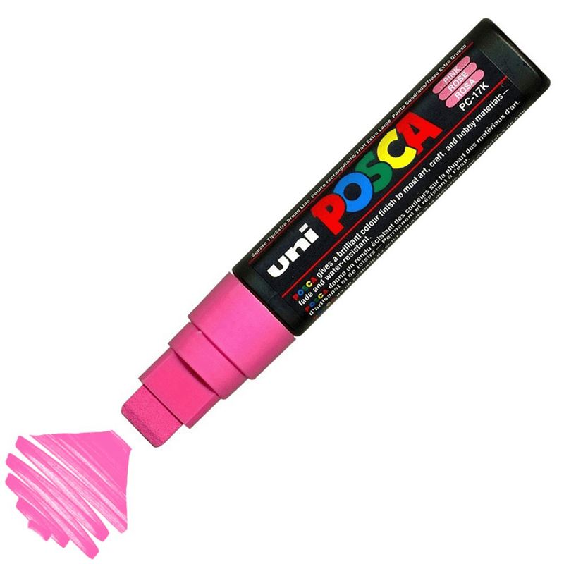 MarkasızUni Posca Markör Kalem 15.0 mm Siyah287878