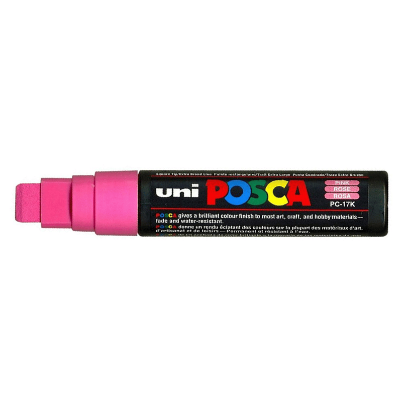 MarkasızUni Posca Markör Kalem 15.0 mm Siyah287878
