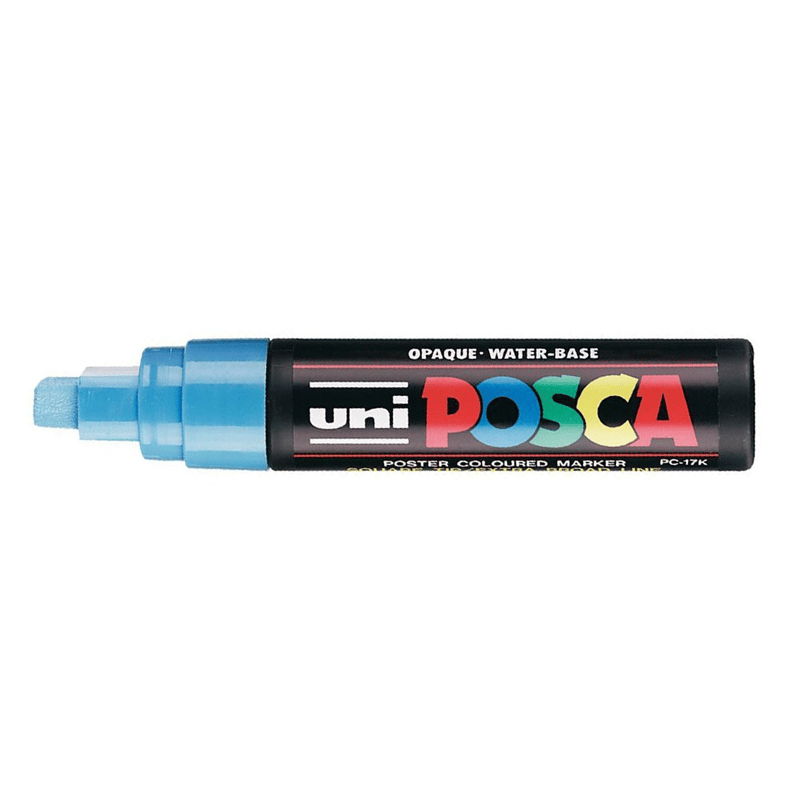 MarkasızUNİBALL PC-17K POSCA 15mm SU BAZLI POSTER MARKÖRÜ MAVİY0002991