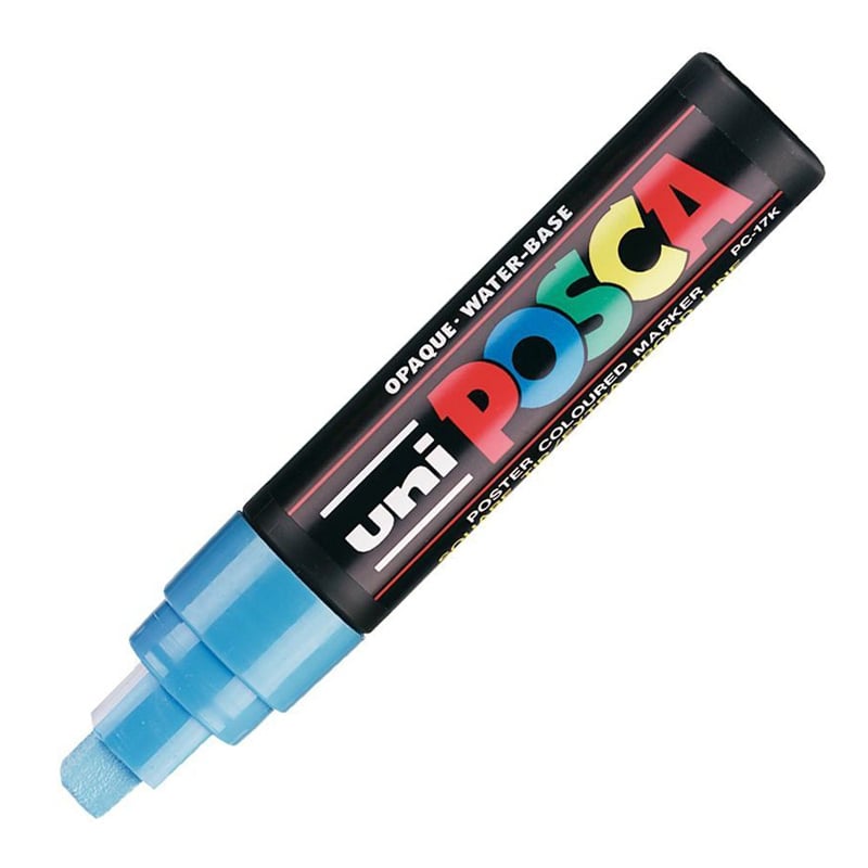 MarkasızUNİBALL PC-17K POSCA 15mm SU BAZLI POSTER MARKÖRÜ MAVİY0002991