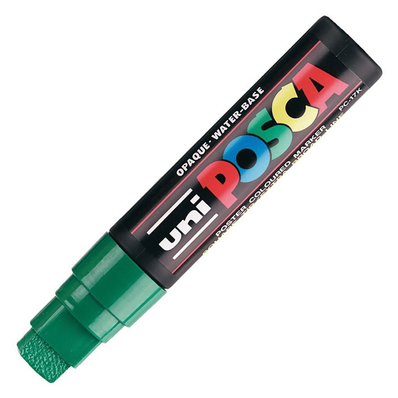 UNİBALLUNİBALL PC-17K POSCA 15mm SU BAZLI POSTER MARKÖRÜ YEŞİLY00050753