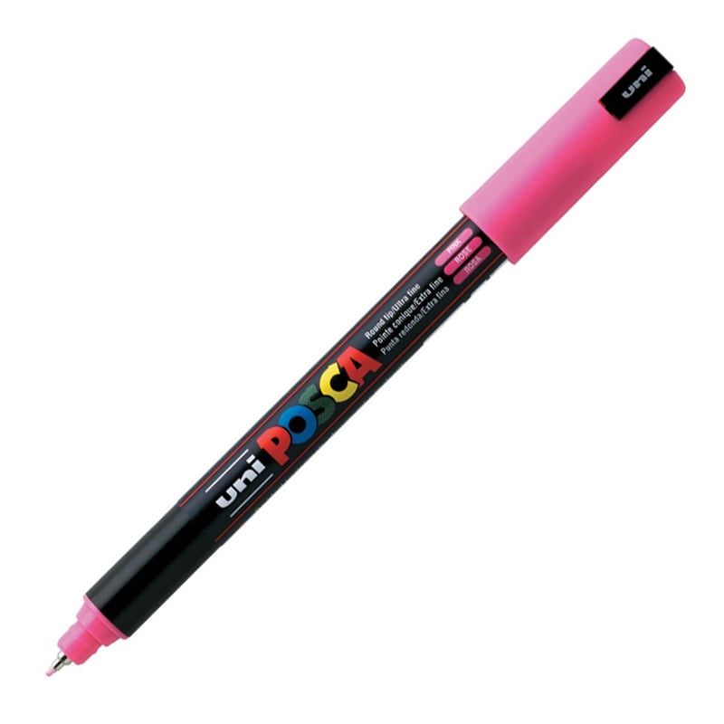 UNİBALLUNİBALL PC-1MR POSCA 0.7mm SU BAZLI POSTER MARKÖRÜ PINK287883-007