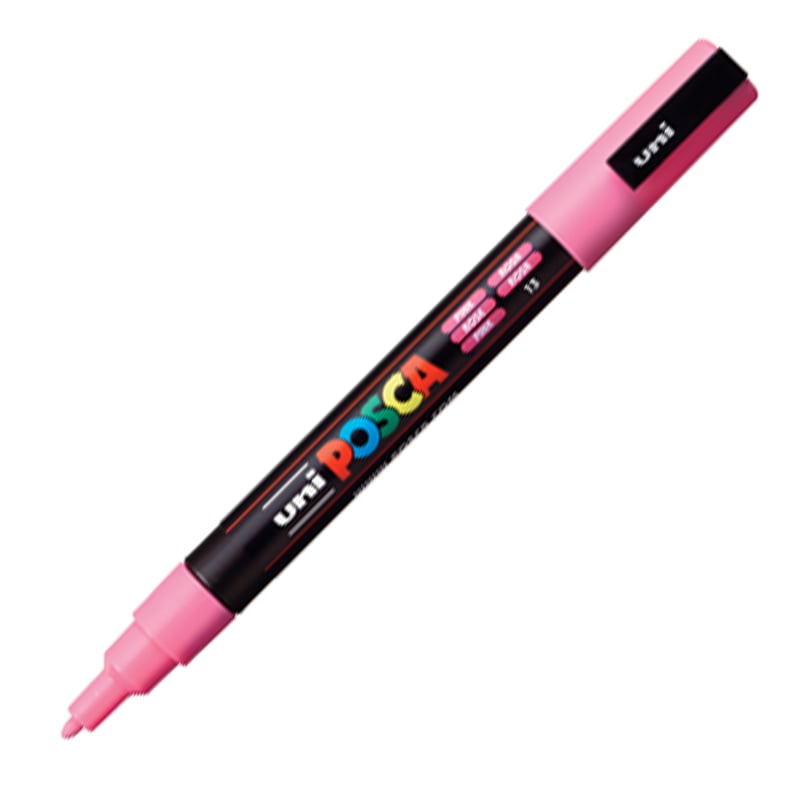 UNİBALLUNİBALL PC-3M POSCA 0.9-1.3mm SU BAZLI POSTER MARKÖR PINKY0003053