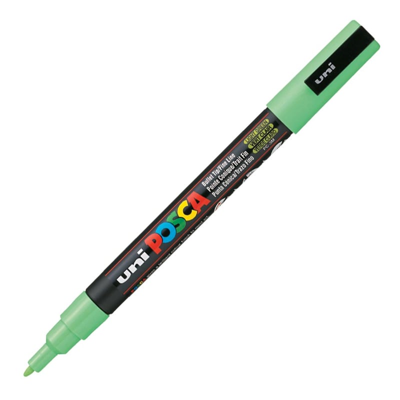UNİBALLUNİBALL PC-3M POSCA 0.9-1.3mm SU BAZLI POSTER MARKÖR LIGHT GREENY0003048
