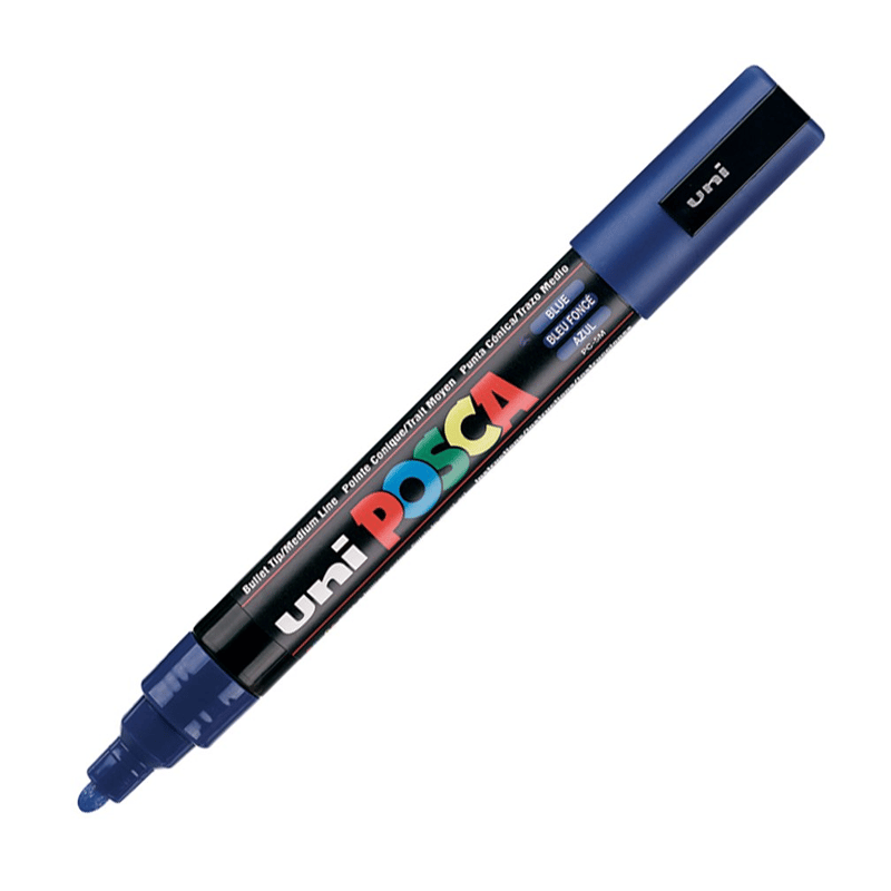 MarkasızUNİBALL PC-5M POSCA 1.8-2.5mm SU BAZLI POSTER MARKÖR BLUEY0003038