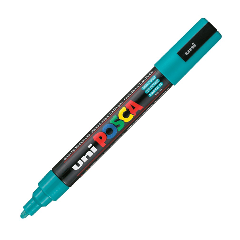 MarkasızUNİBALL PC-5M POSCA 1.8-2.5mm SU BAZLI POSTER MARKÖR EMELARD GREENY0003037