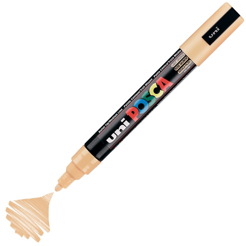 UNİBALLUNİBALL PC-5M POSCA 1.8-2.5mm SU BAZLI POSTER MARKÖR LIGHT ORANGEY0003039