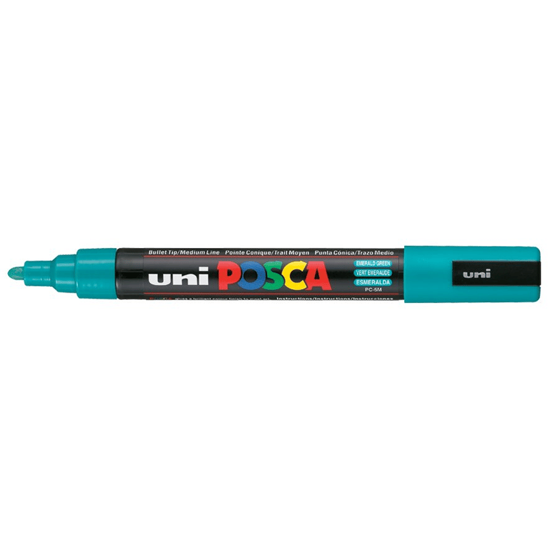 MarkasızUNİBALL PC-5M POSCA 1.8-2.5mm SU BAZLI POSTER MARKÖR EMELARD GREENY0003037