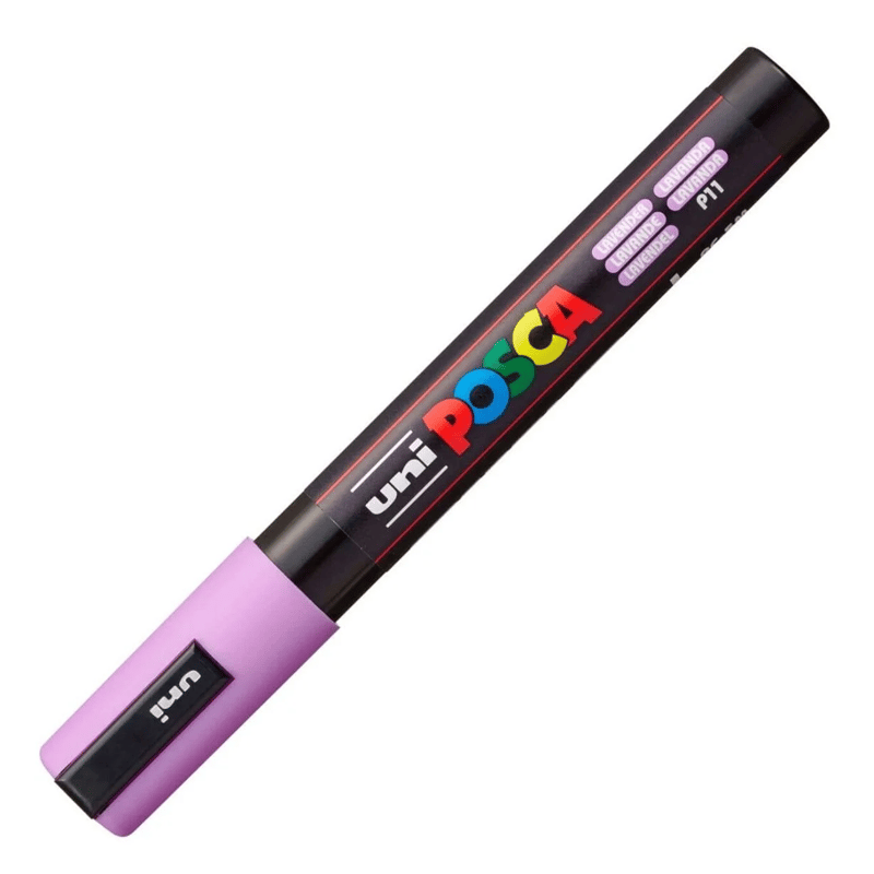 UNİBALLUNİBALL PC-5M POSCA 1.8-2.5mm  SU BAZLI POSTER MARKÖR LEVANDER4902778249277