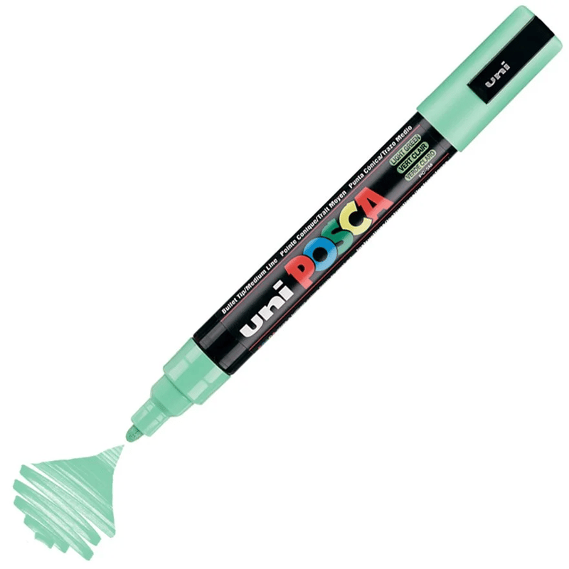 MarkasızUNİBALL PC-5M POSCA 1.8-2.5mm SU BAZLI POSTER MARKÖR LIGHT GREENY0003040