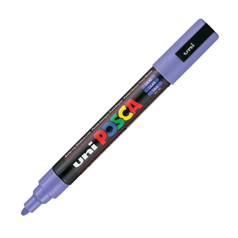 UNİBALLUNİBALL PC-5M POSCA 1.8-2.5mm SU BAZLI POSTER MARKÖR LILACY0003036