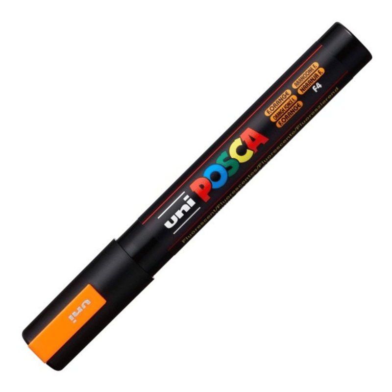 UNİBALLUNİBALL PC-5M POSCA 1.8-2.5mm  SU BAZLI POSTER MARKÖR F.TURUNCU4902778198063