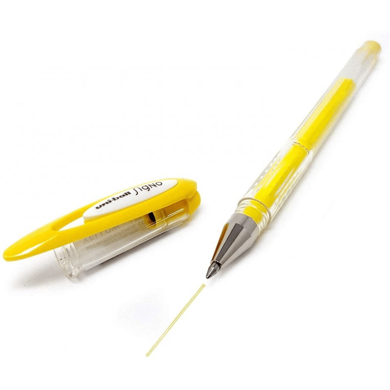UNİBALLUNİBALL UM-120AC SİGNO ANGELIC COLOUR 0.7 JEL KALEM YELLOW10861-003
