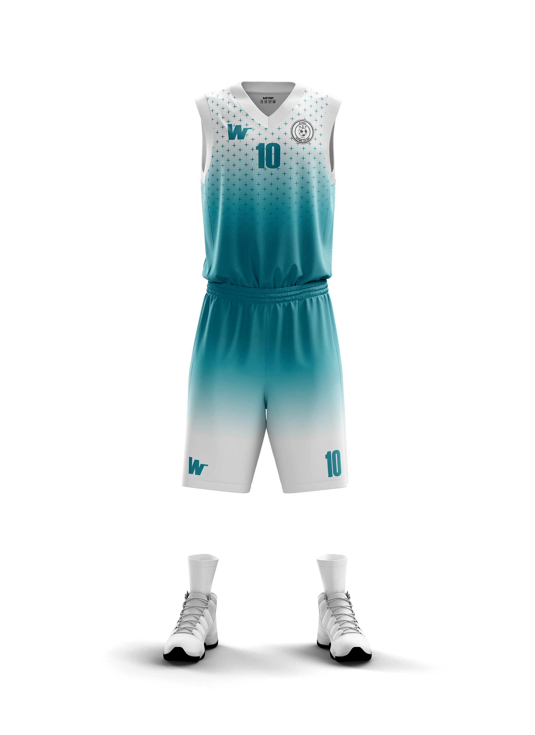 Basketbol Forma Takım Model 001 0107-01 Siyah Petrol