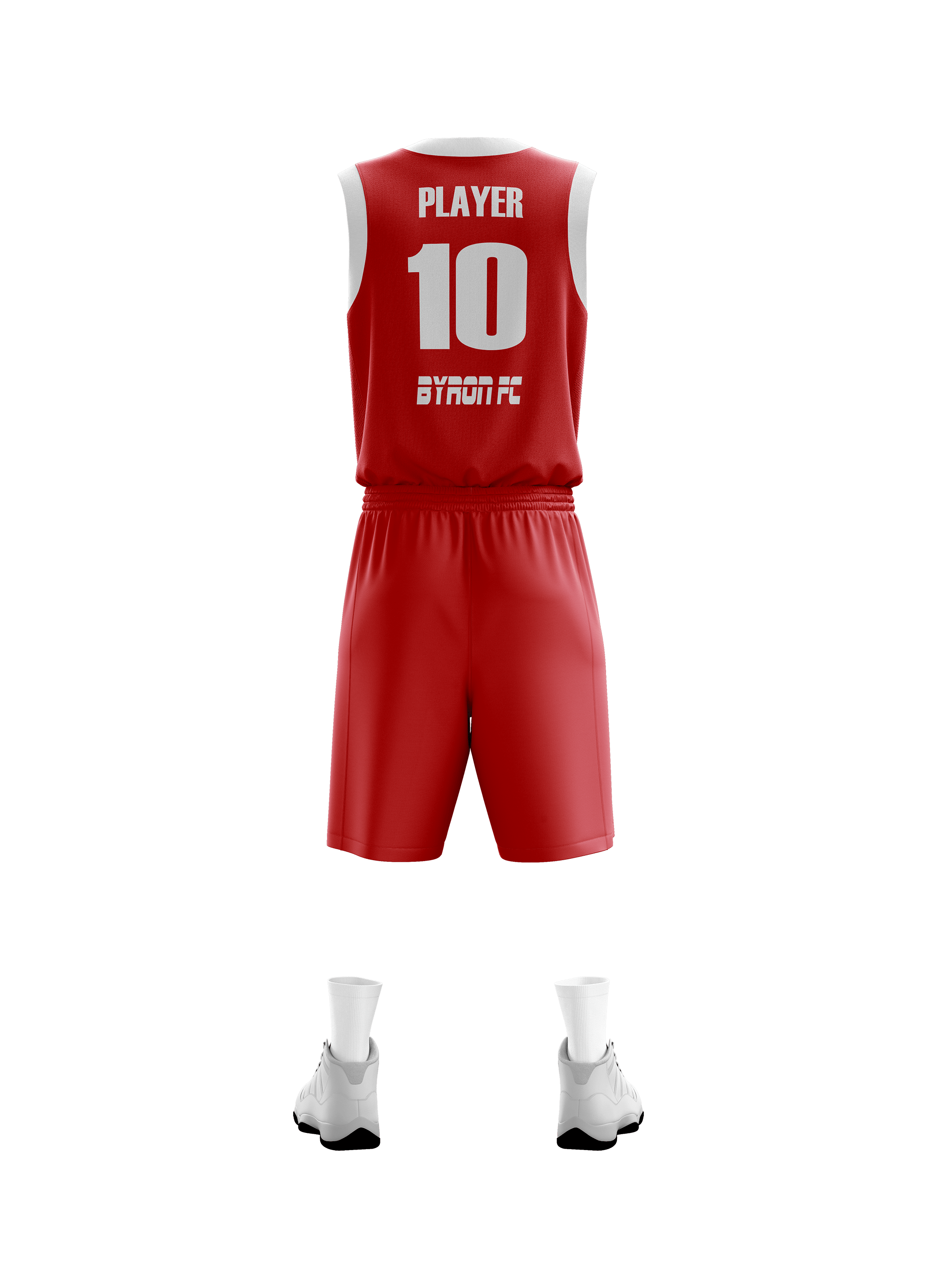 Basketbol Forma Takım Model 003 0200-01 Kırmızı Beyaz