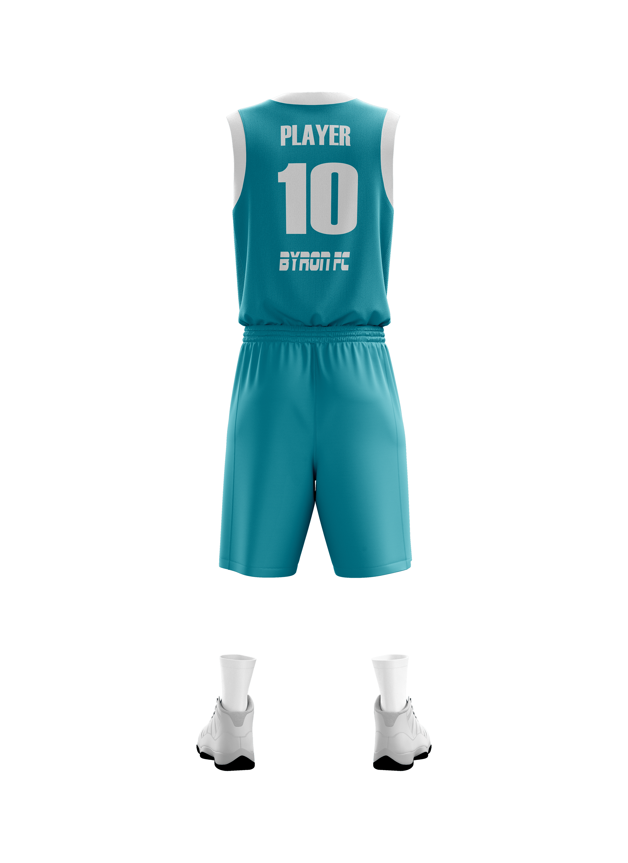 Basketbol Forma Takım Model 003 0700-01 Petrol Beyaz