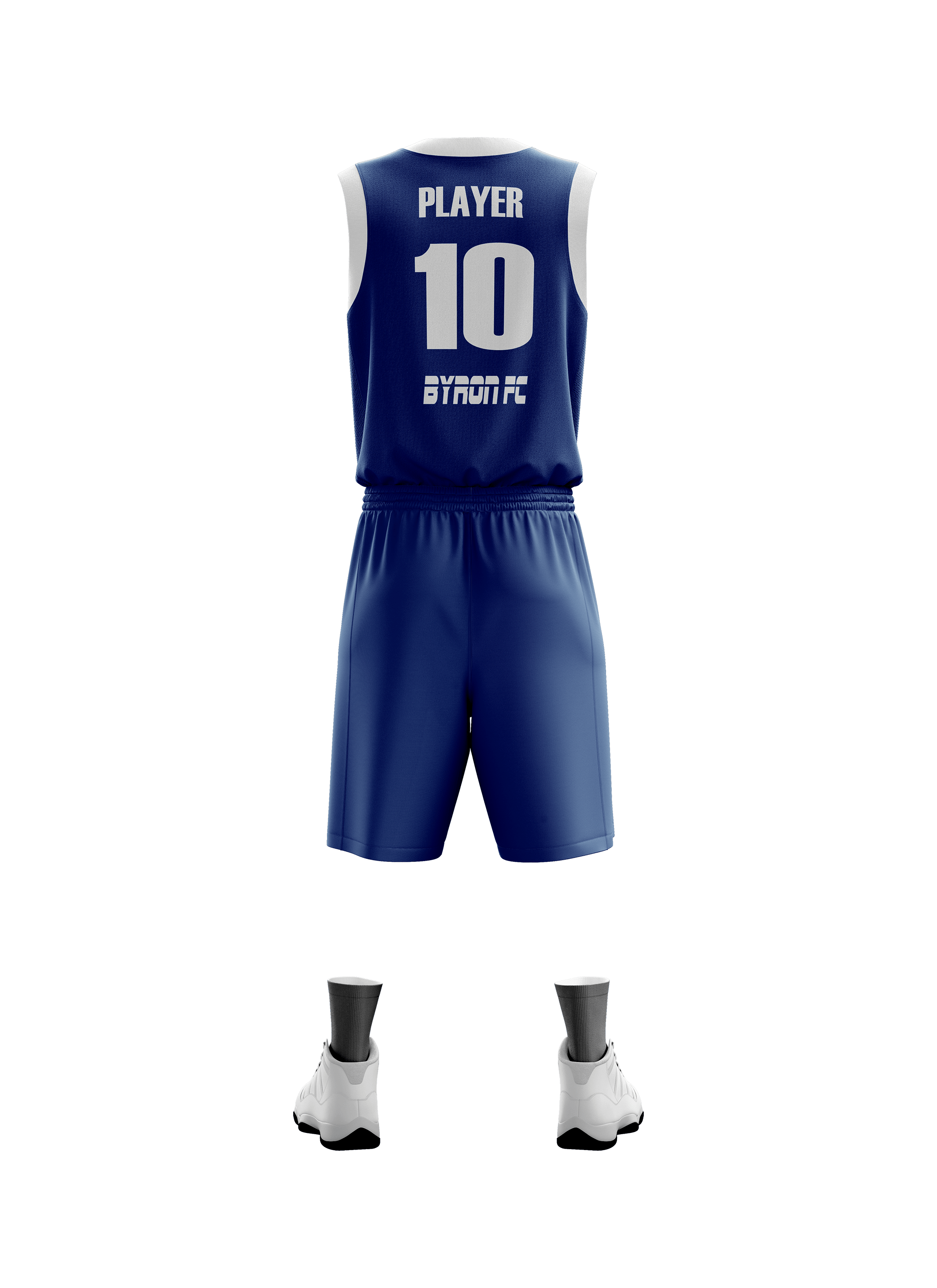 Basketbol Forma Takım Model004 0400-01  Saks Beyaz