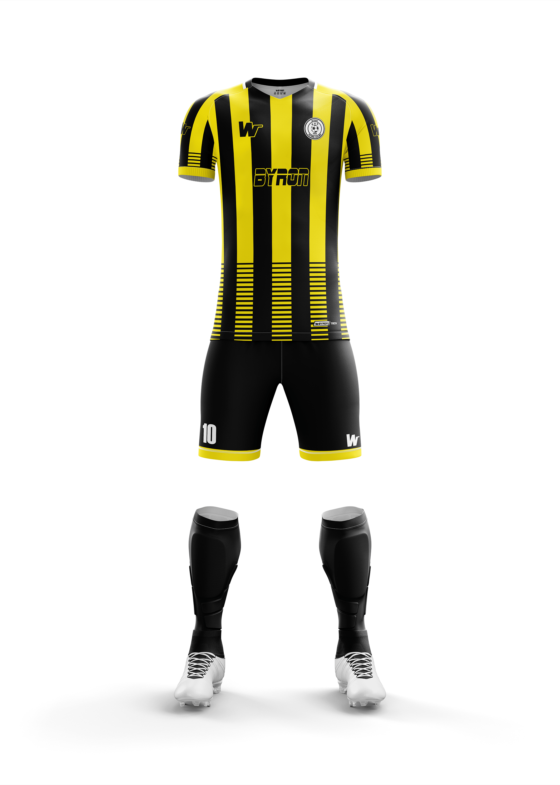 Futbol Forma Takım Model 001 0103-01 Siyah Sarı
