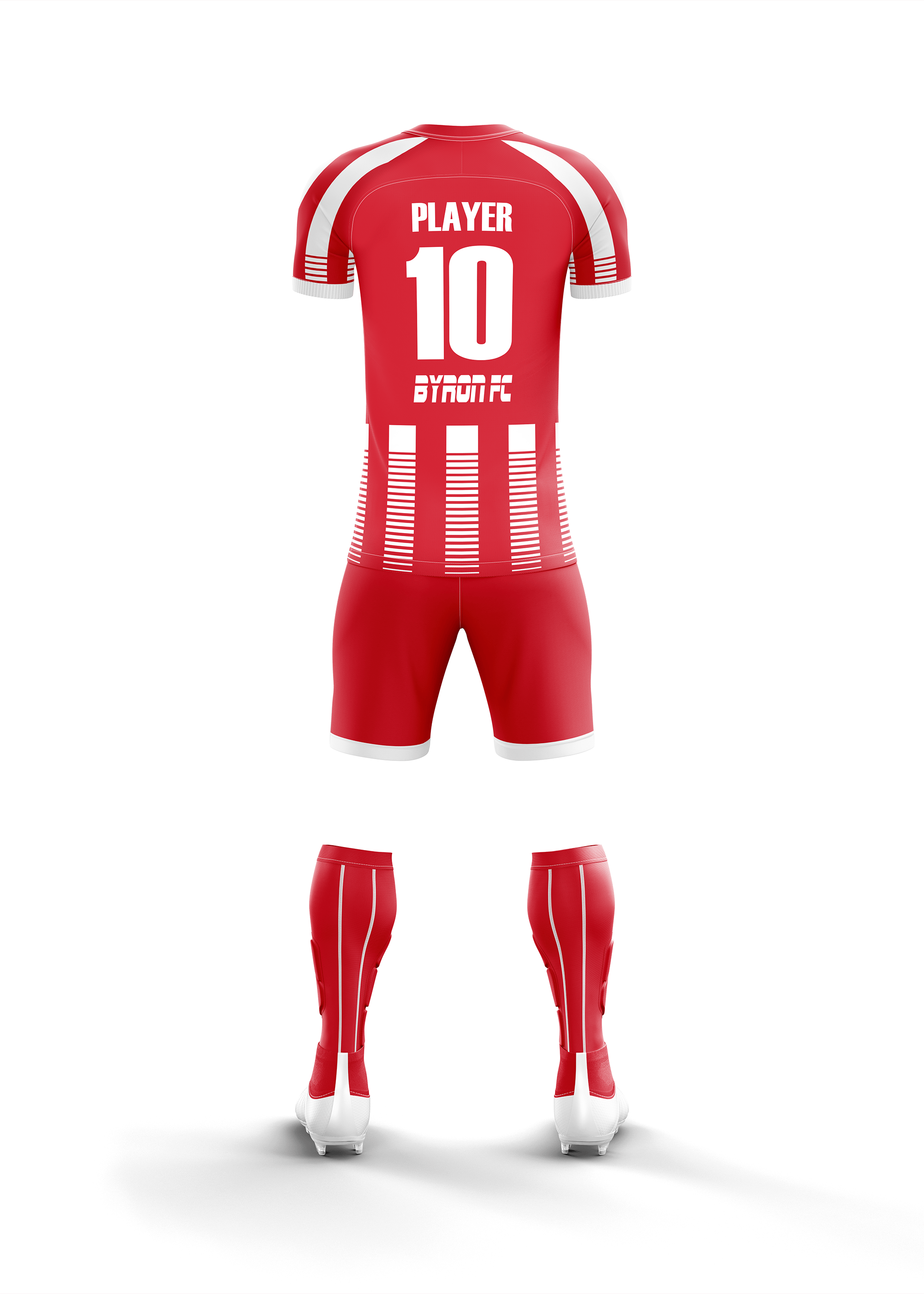 Futbol Forma Takım Model 001 0200-01 Kırmızı Beyaz