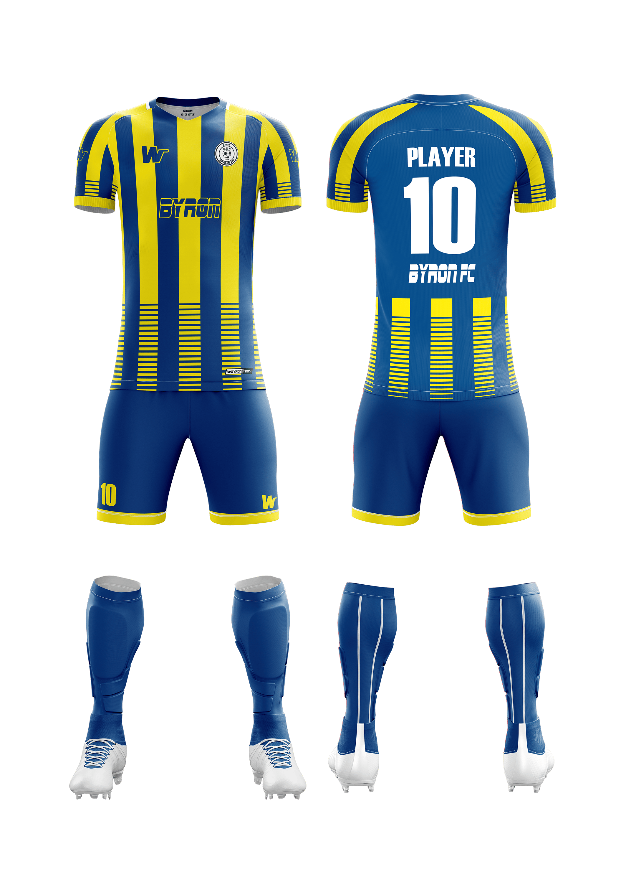 Futbol Forma Takım Model 001 0503-01 Lacivert  Sarı