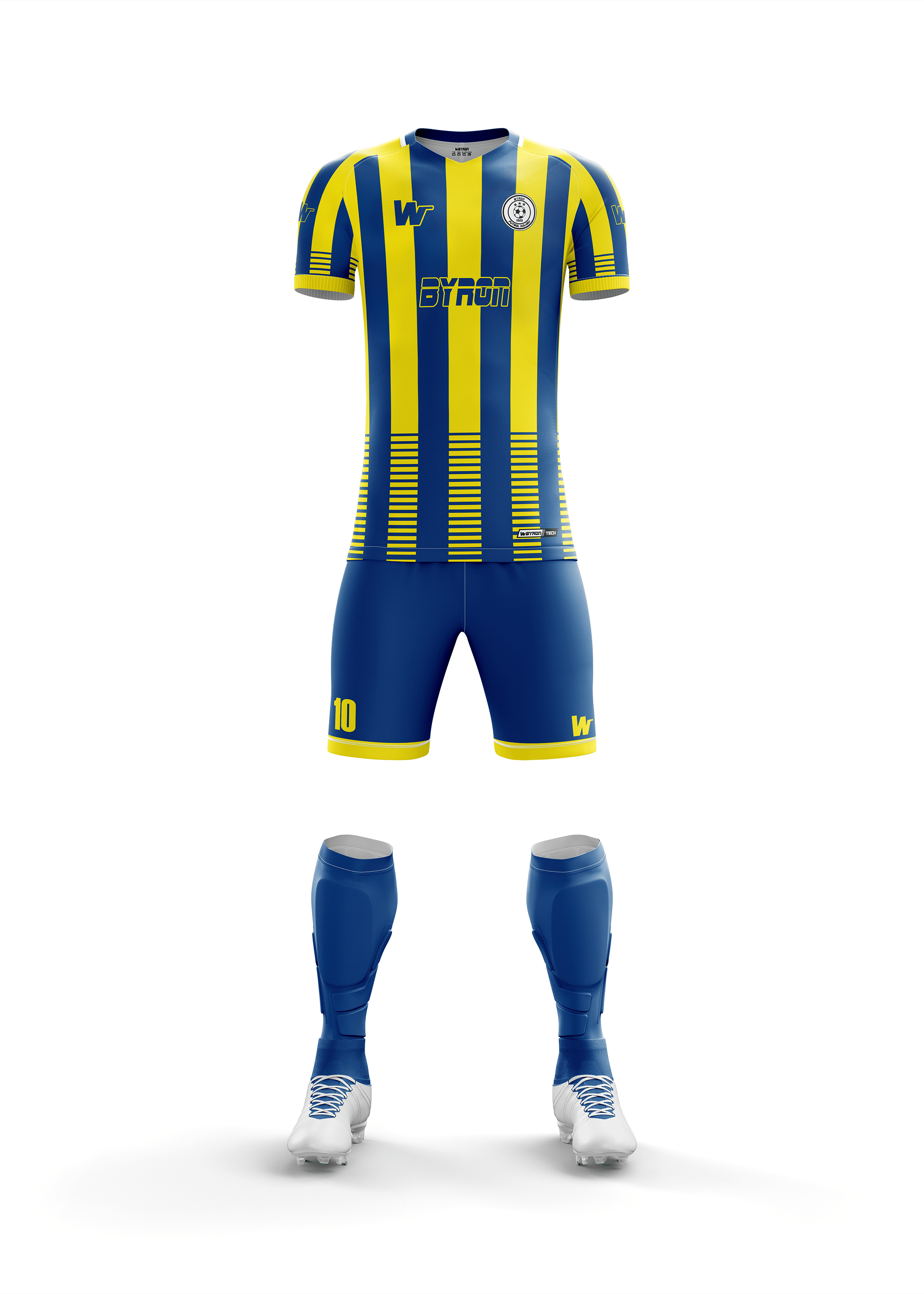 Futbol Forma Takım Model 001 0503-01 Lacivert  Sarı