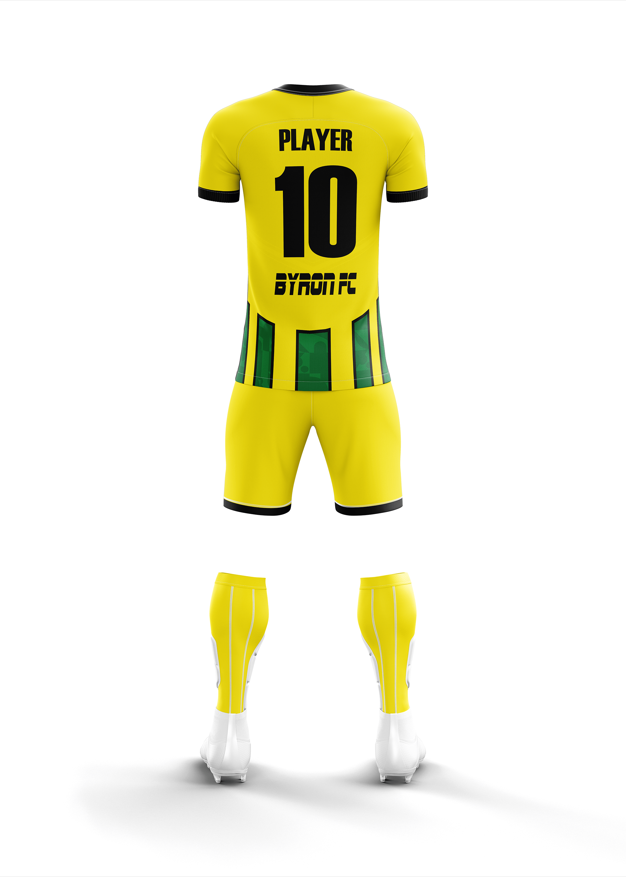 Futbol Forma Takım Model 0012 030106-01 Sarı Siyah Yeşil