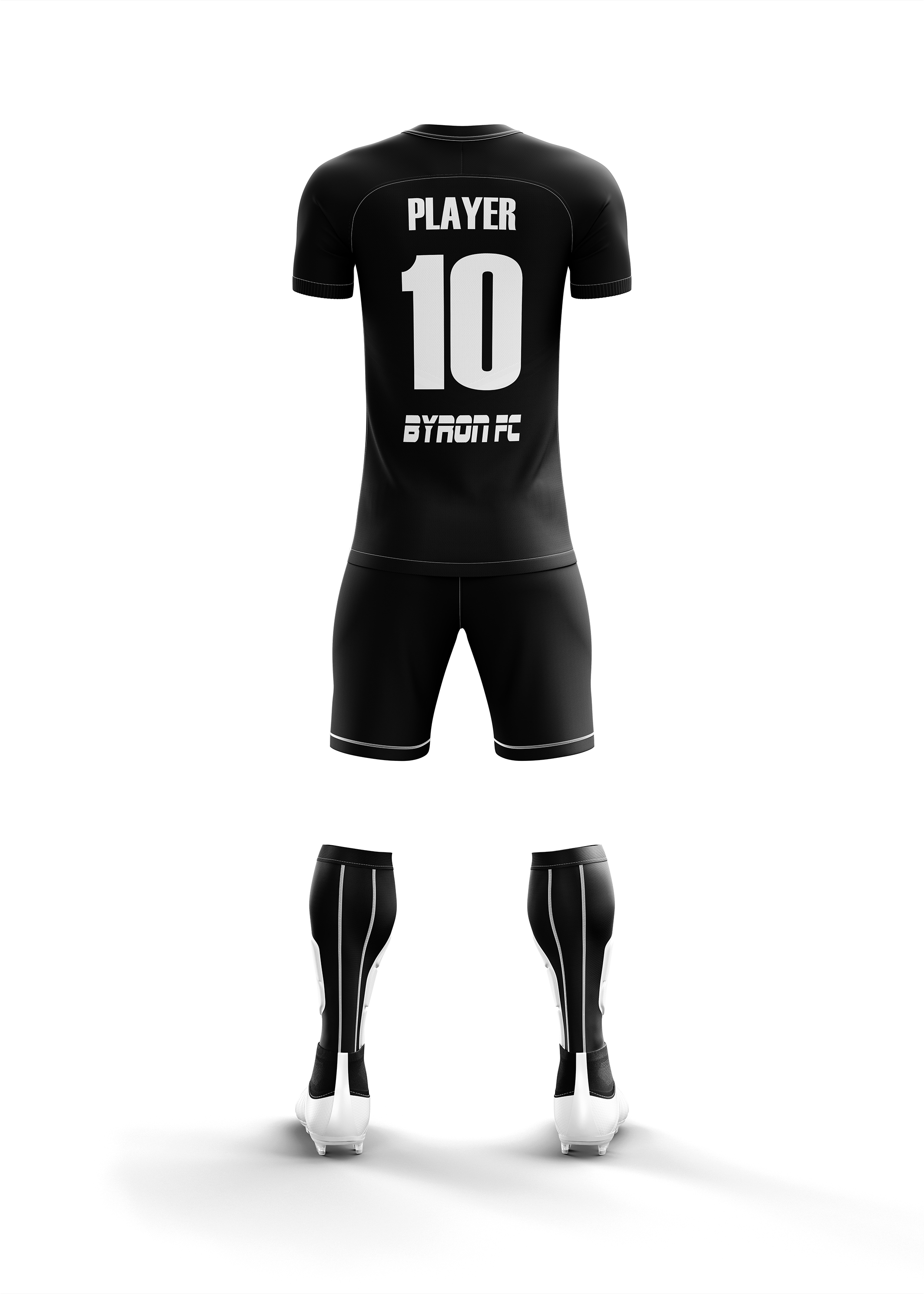 Futbol Forma Takım Model 003 0100-01 Siyah Beyaz