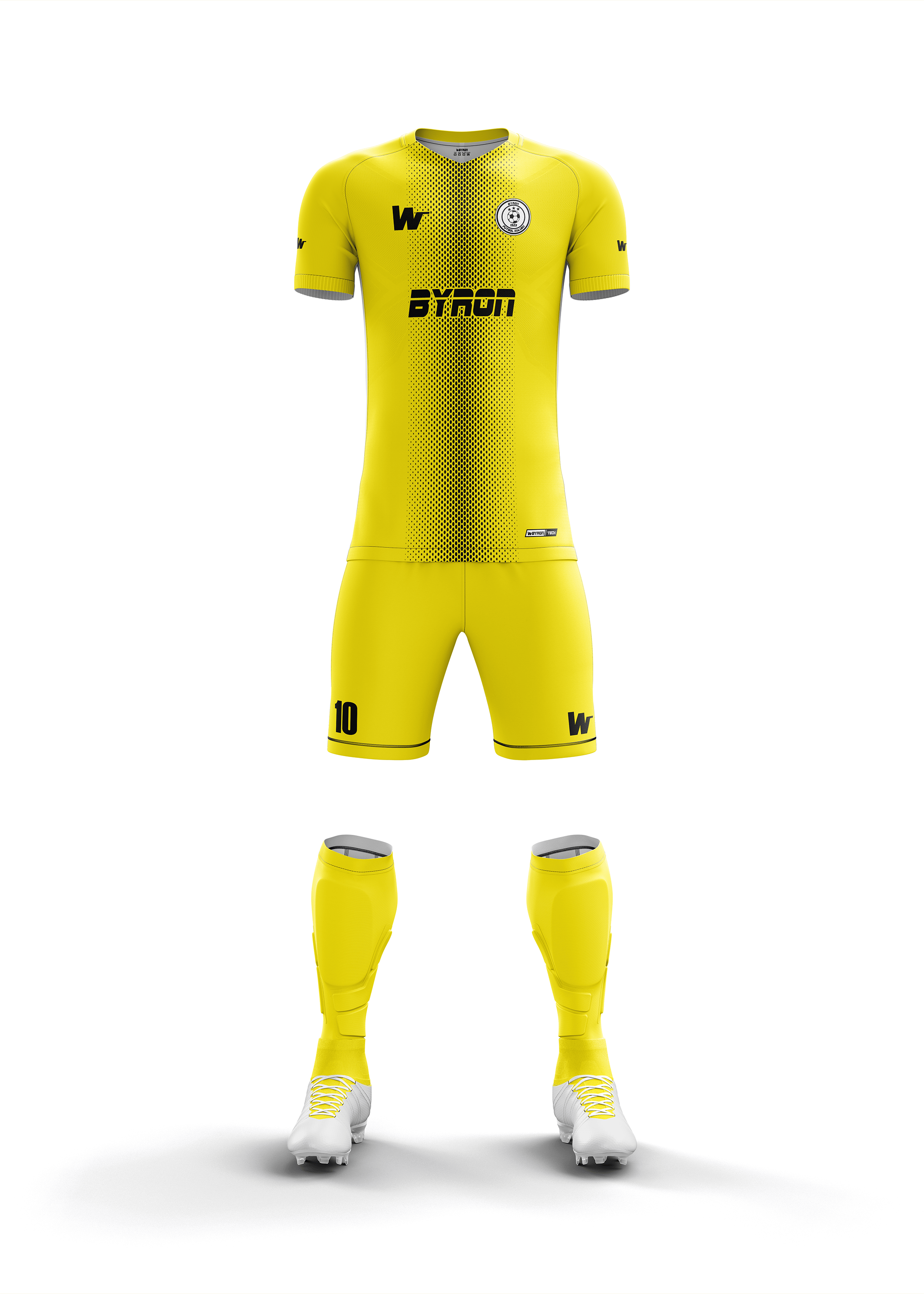 Futbol Forma Takım Model 003 0301-01 Sarı Siyah