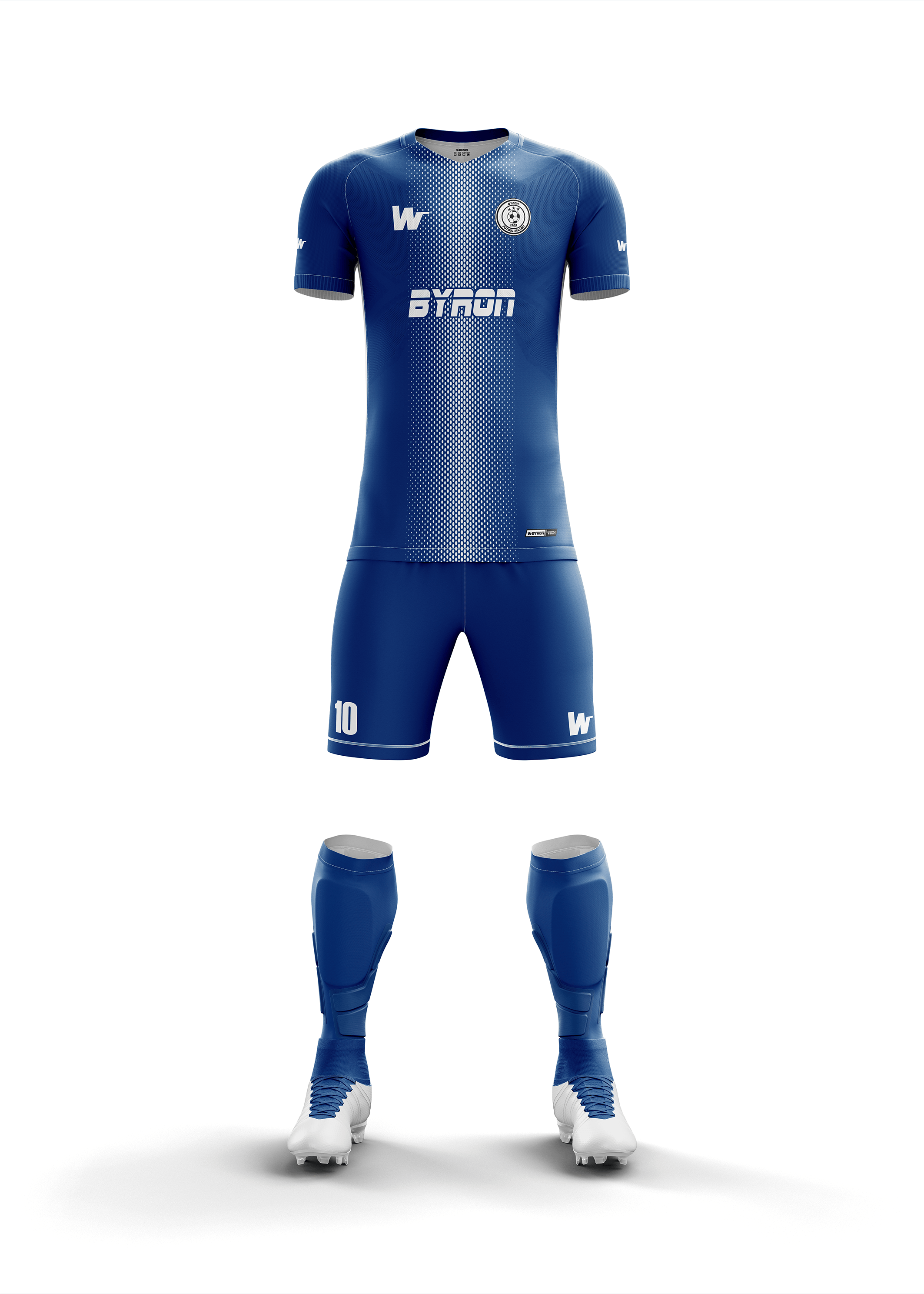 Futbol Forma Takım Model 003 0400-01 Saks Beyaz