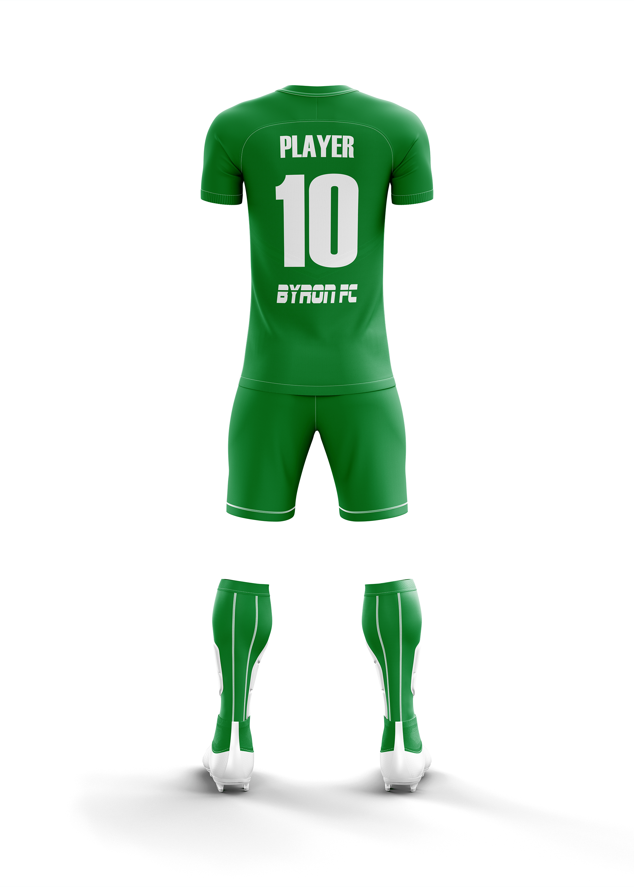 Futbol Forma Takım Model 003 0600-01 Yeşil Beyaz