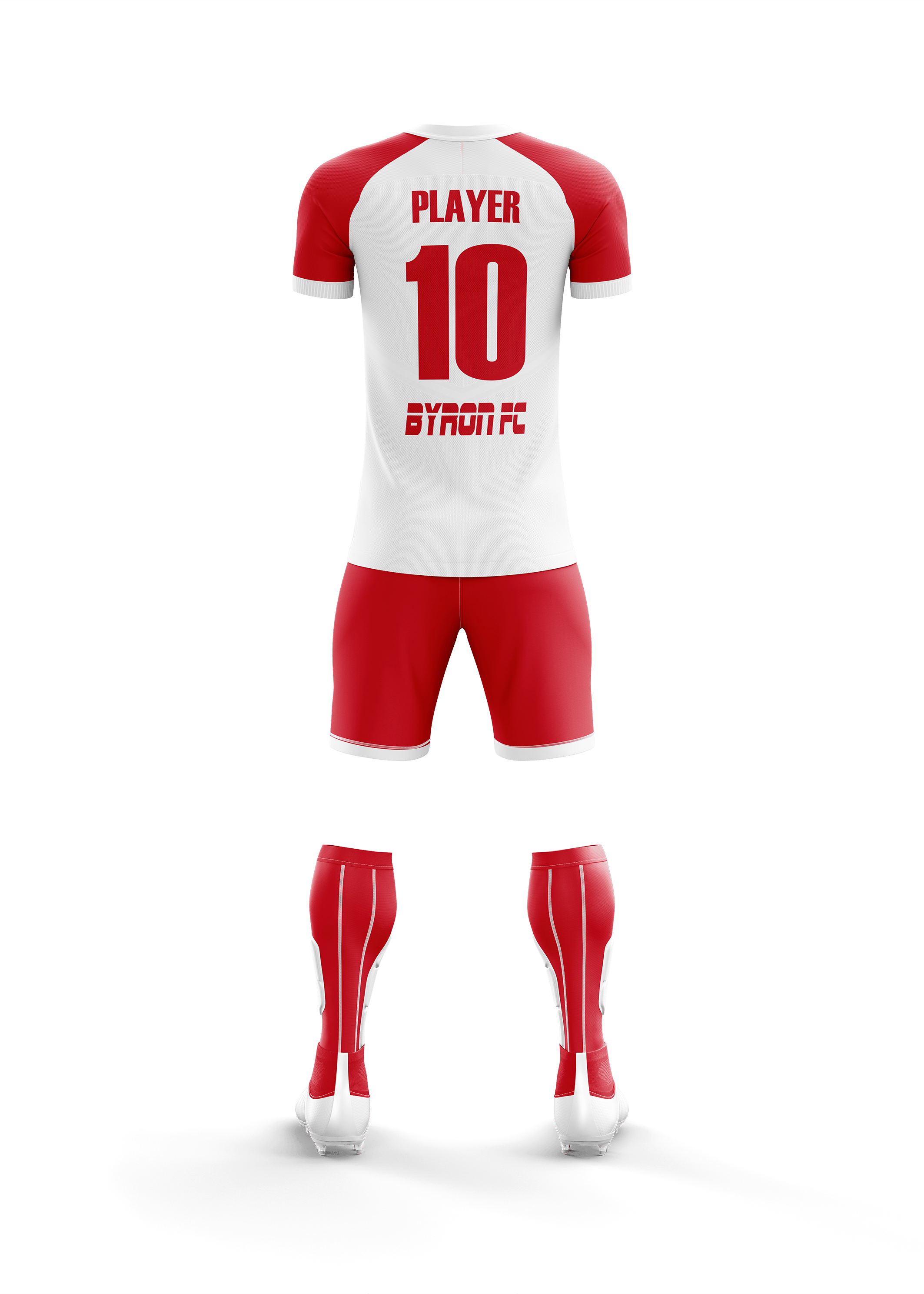 Futbol Forma Takım Model- 007 0200-01 Kırmızı Beyaz