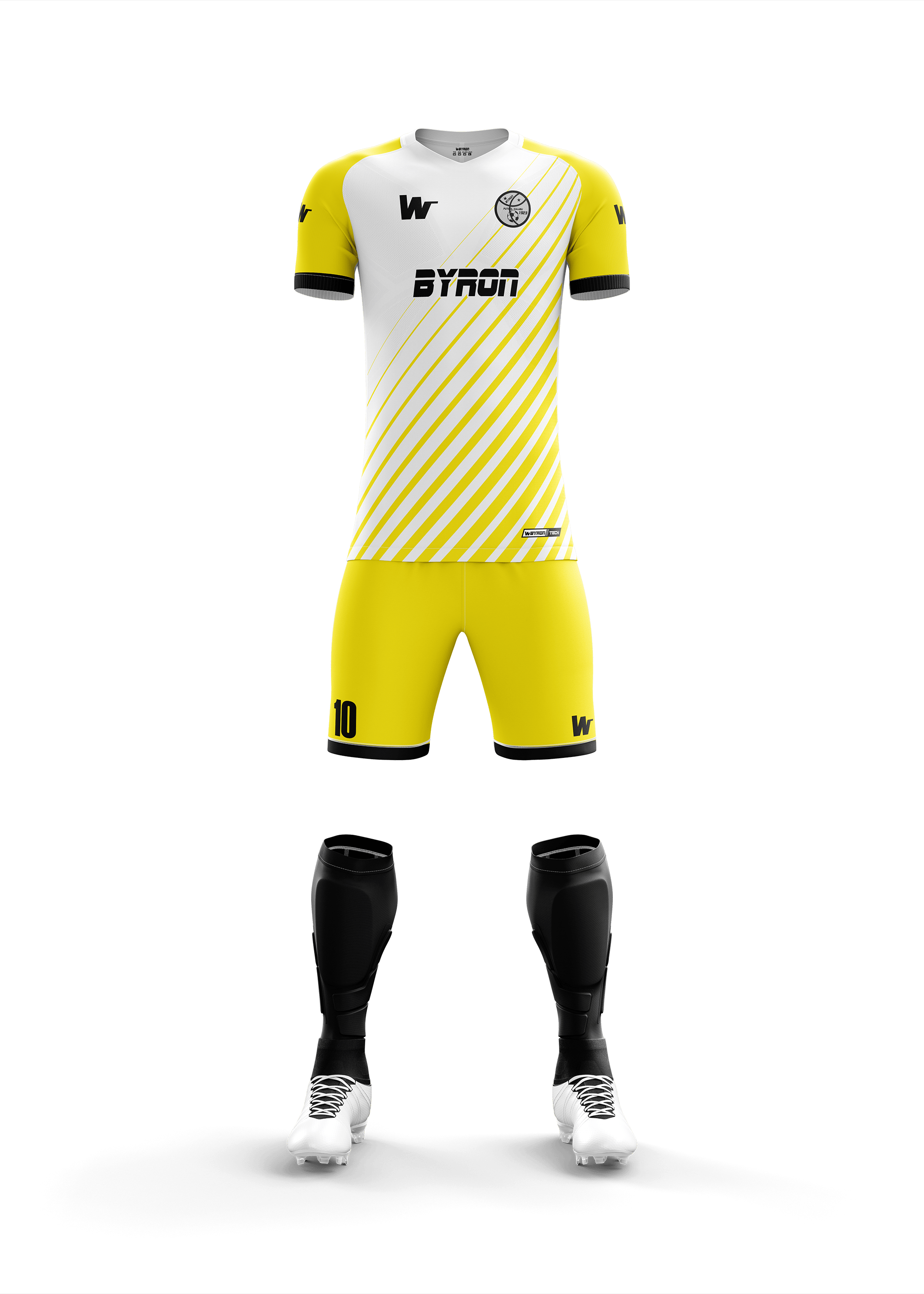 Futbol Forma Takım Model- 007 0301-01 Sarı Siyah