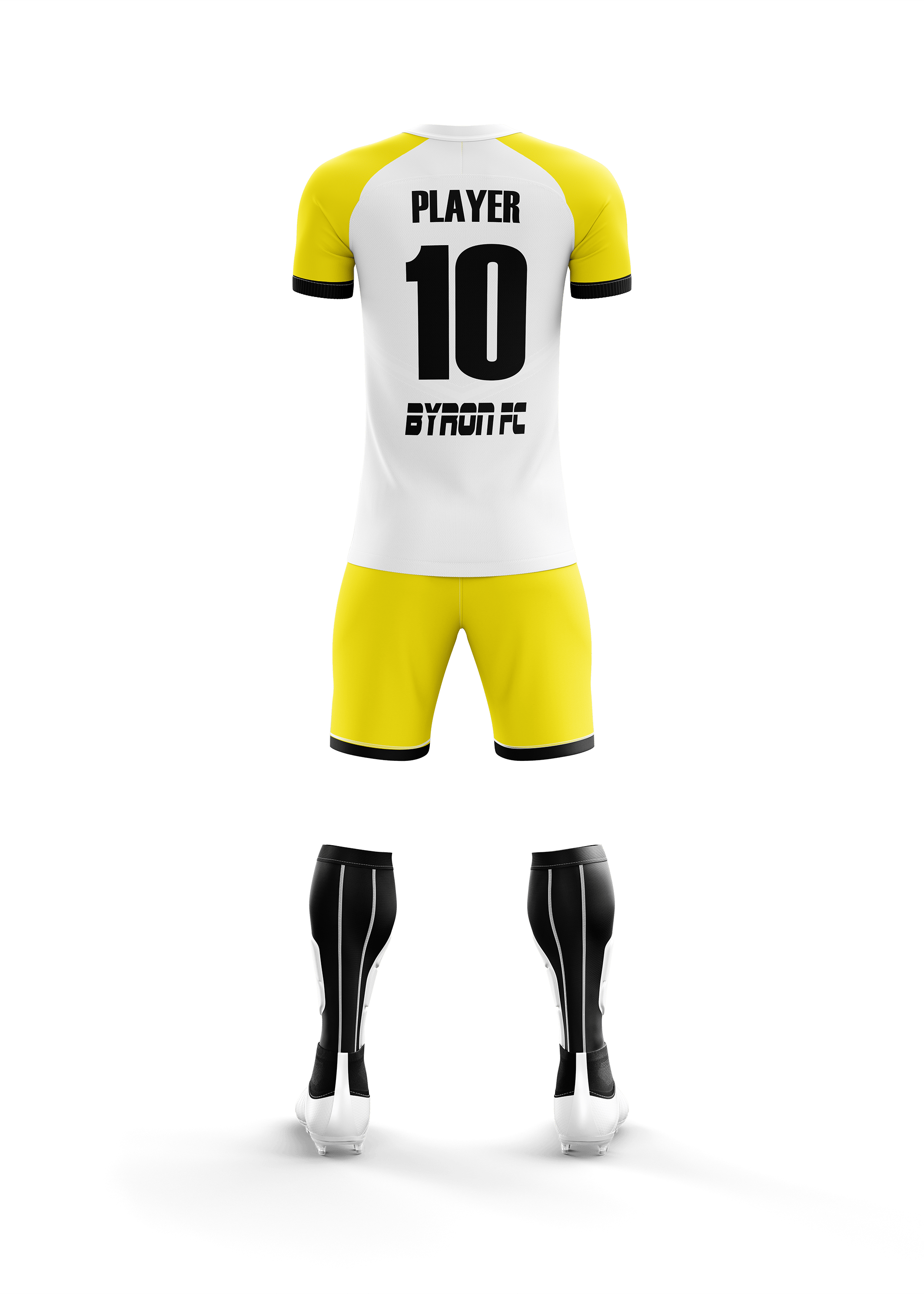 Futbol Forma Takım Model- 007 0301-01 Sarı Siyah