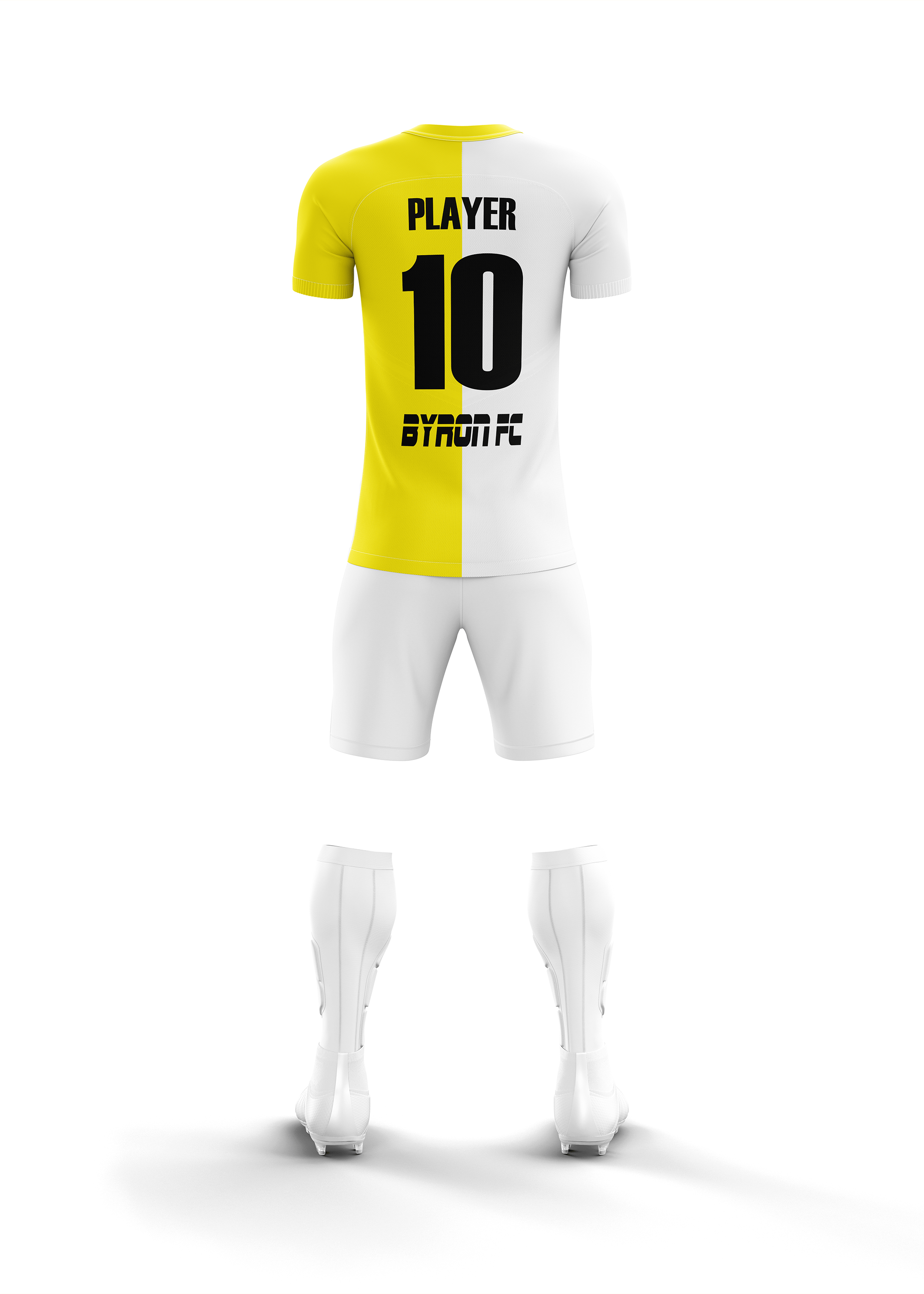 Futbol Forma Takım Model 008 0003-01 Beyaz Sarı