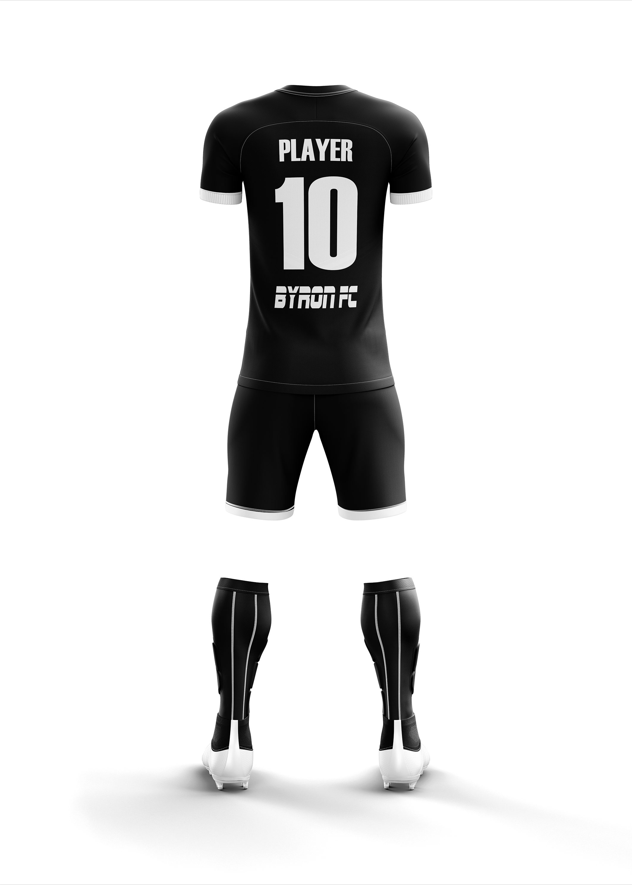 Futbol Forma Takım Model 009 0100-01  Siyah Beyaz