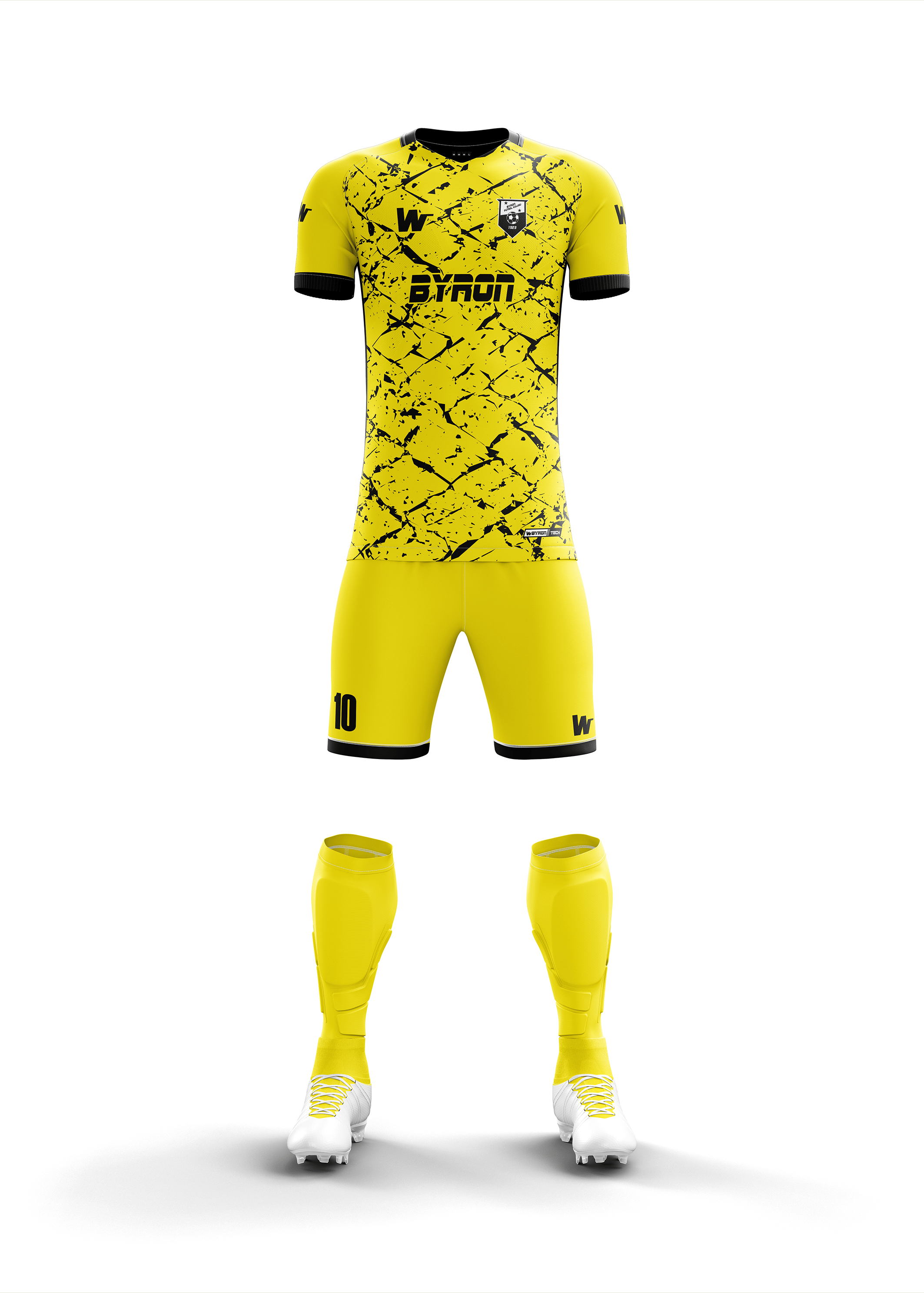 Futbol Forma Takım Model 009 0301-01 Sarı Siyah