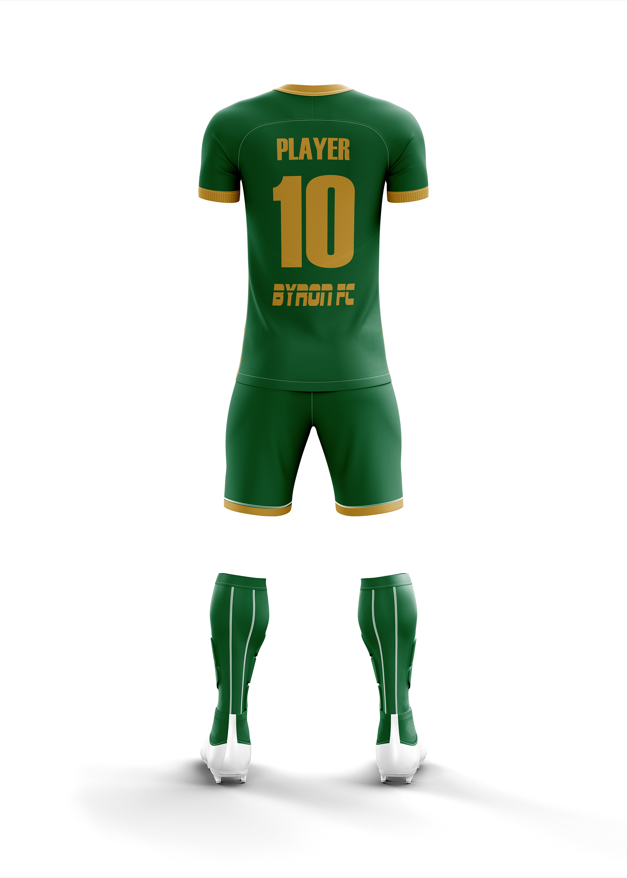 Futbol Forma Takım Model 009 0608-01 Yeşil Gold