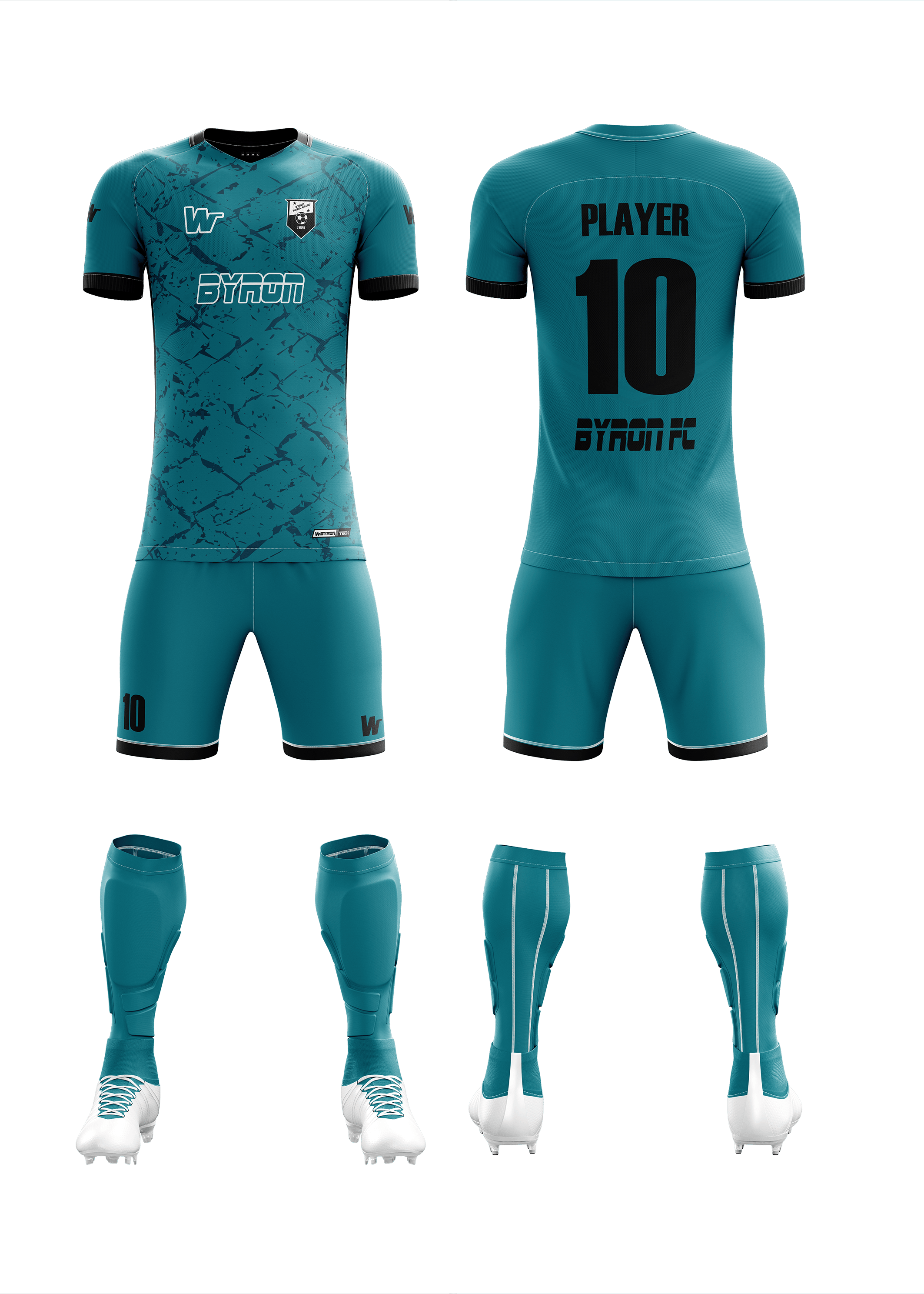 Futbol Forma Takım Model 009 0701-01 Petrol Siyah