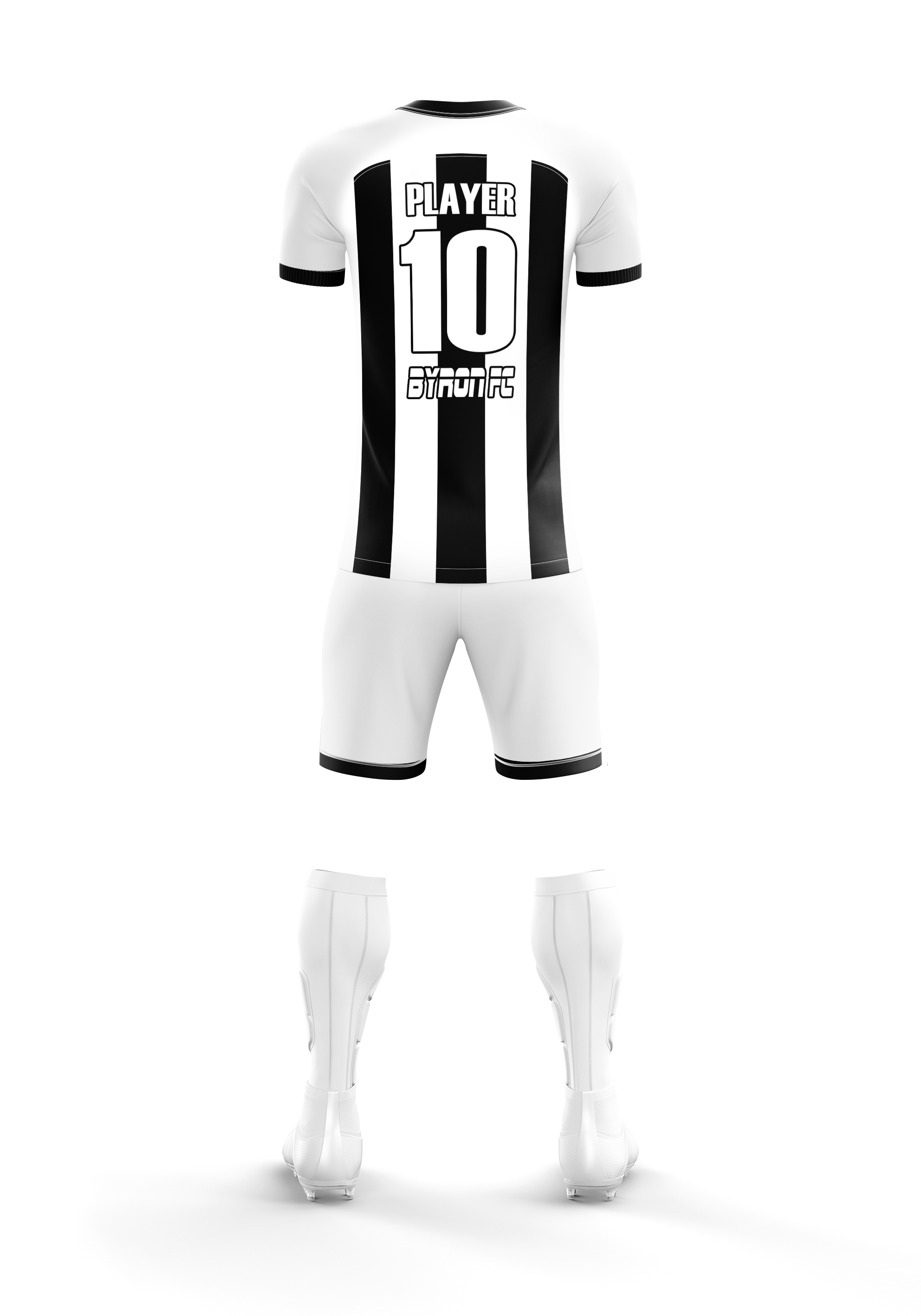 Futbol Forma Takım Model 010 0100-01 Siyah Beyaz