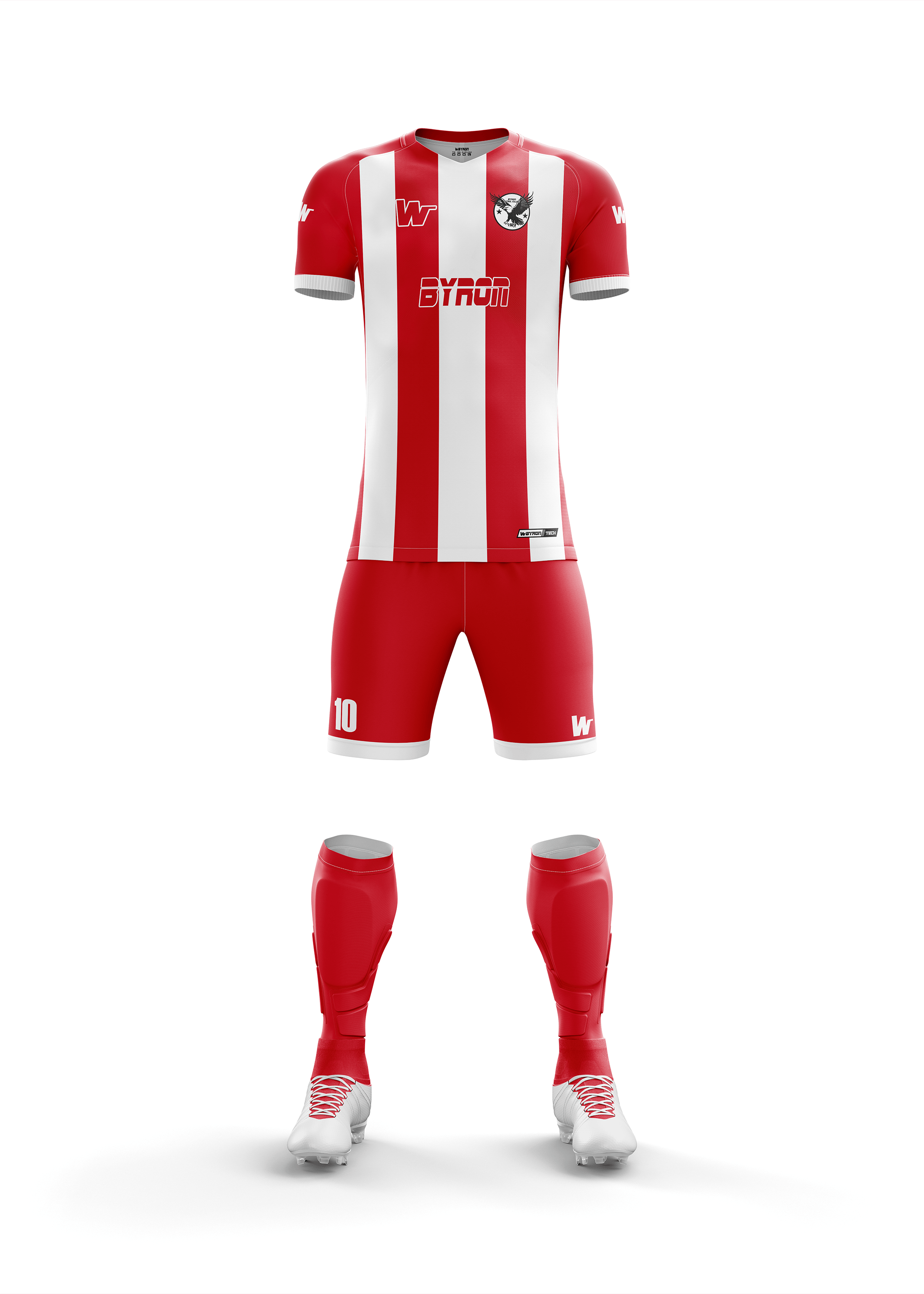 Futbol Forma Takım Model 010 0200-01 Kırmızı Beyazi