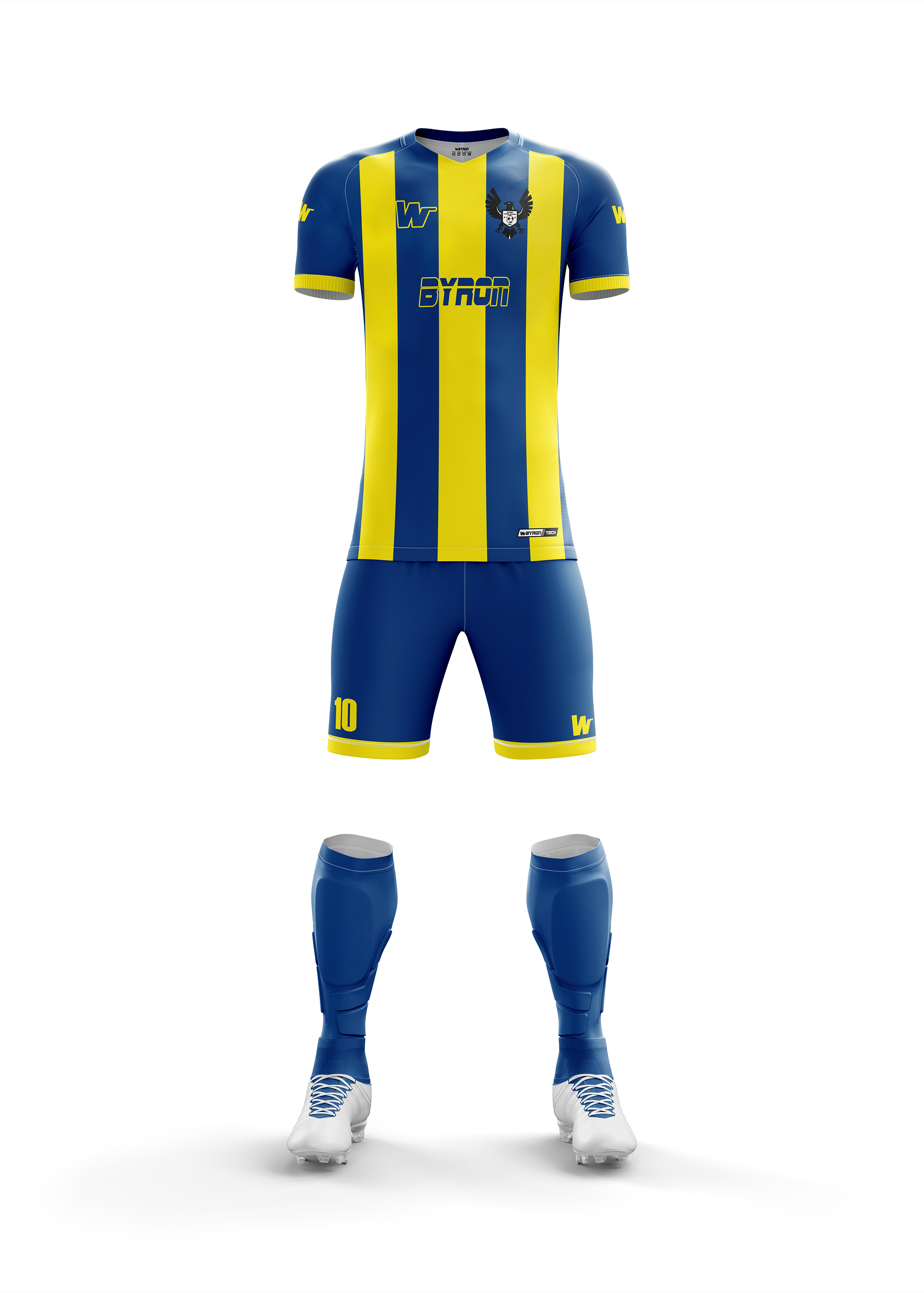 Futbol Forma Takım Model 010 0304-01 Sarı Lacivert