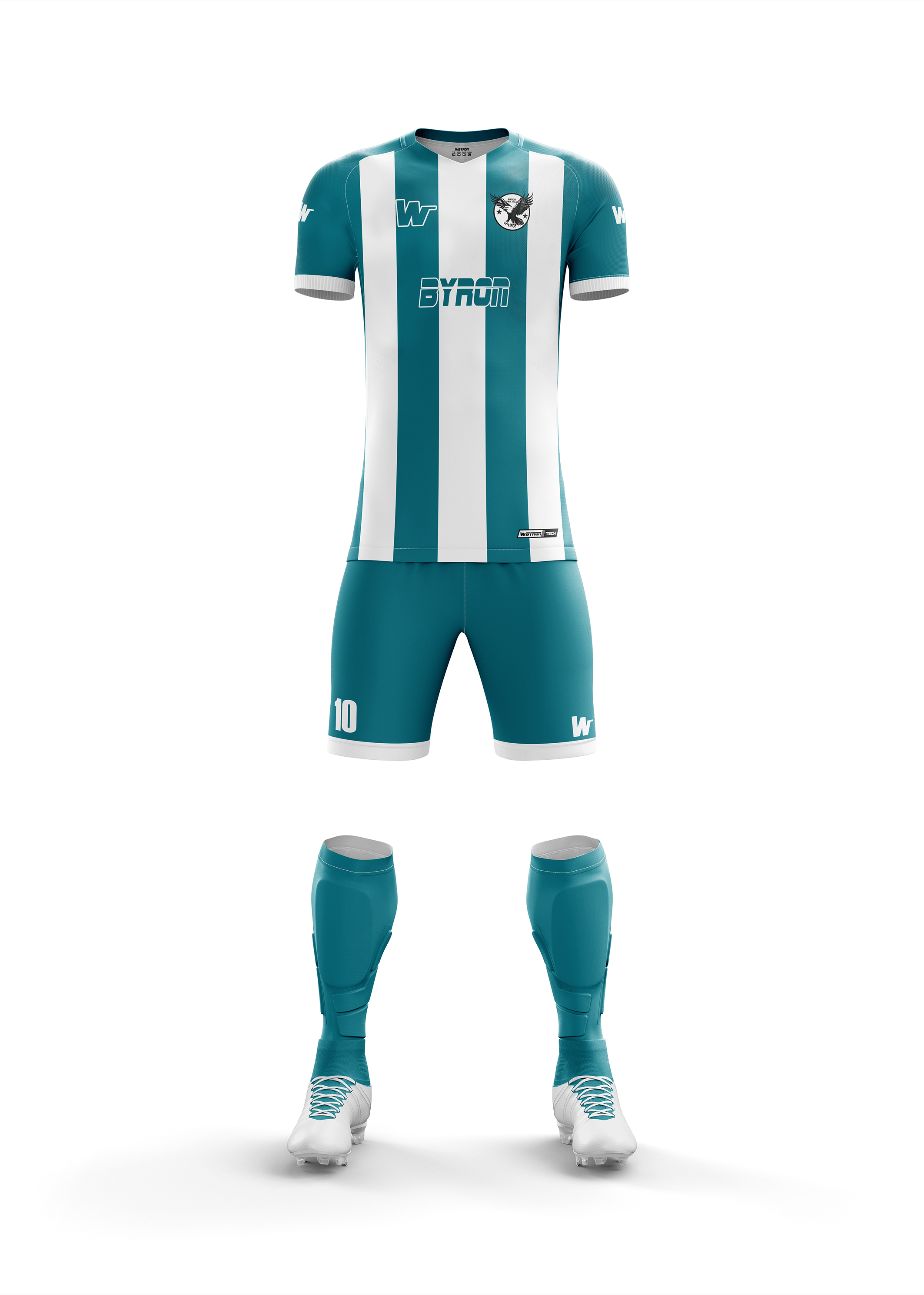 Futbol Forma Takım Model 010 0700-01 Petrol Beyaz