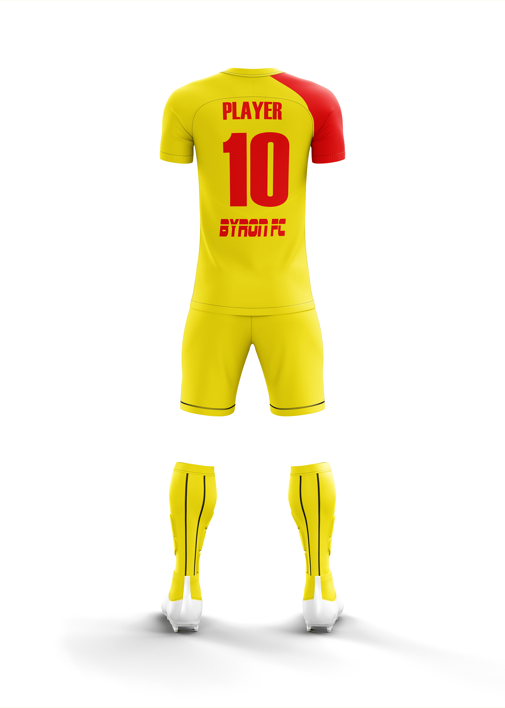 Futbol Forma Takım Model 011 0302-01 Sarı Kırmızı