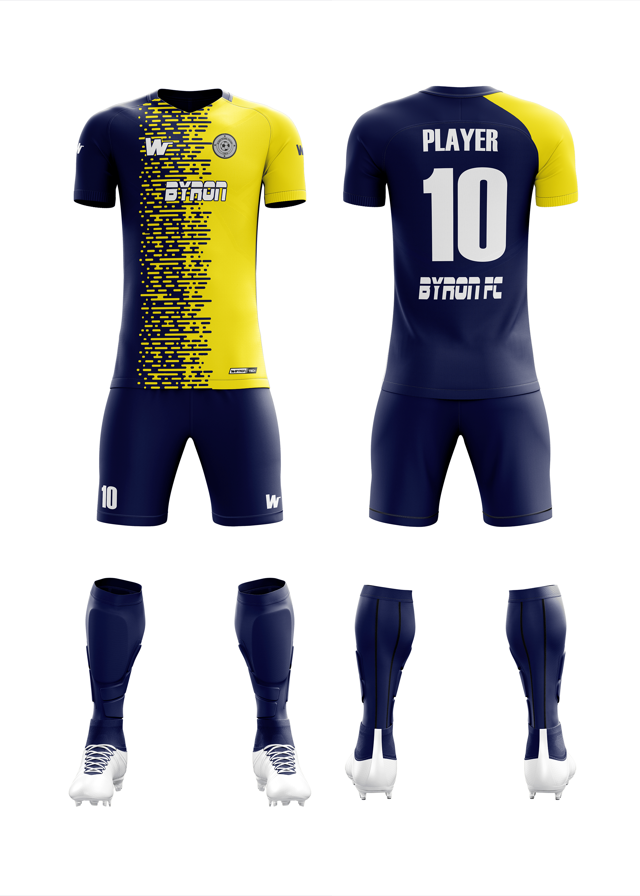 Futbol Forma Takım Model 011 0503-01 Lacivert Sarı