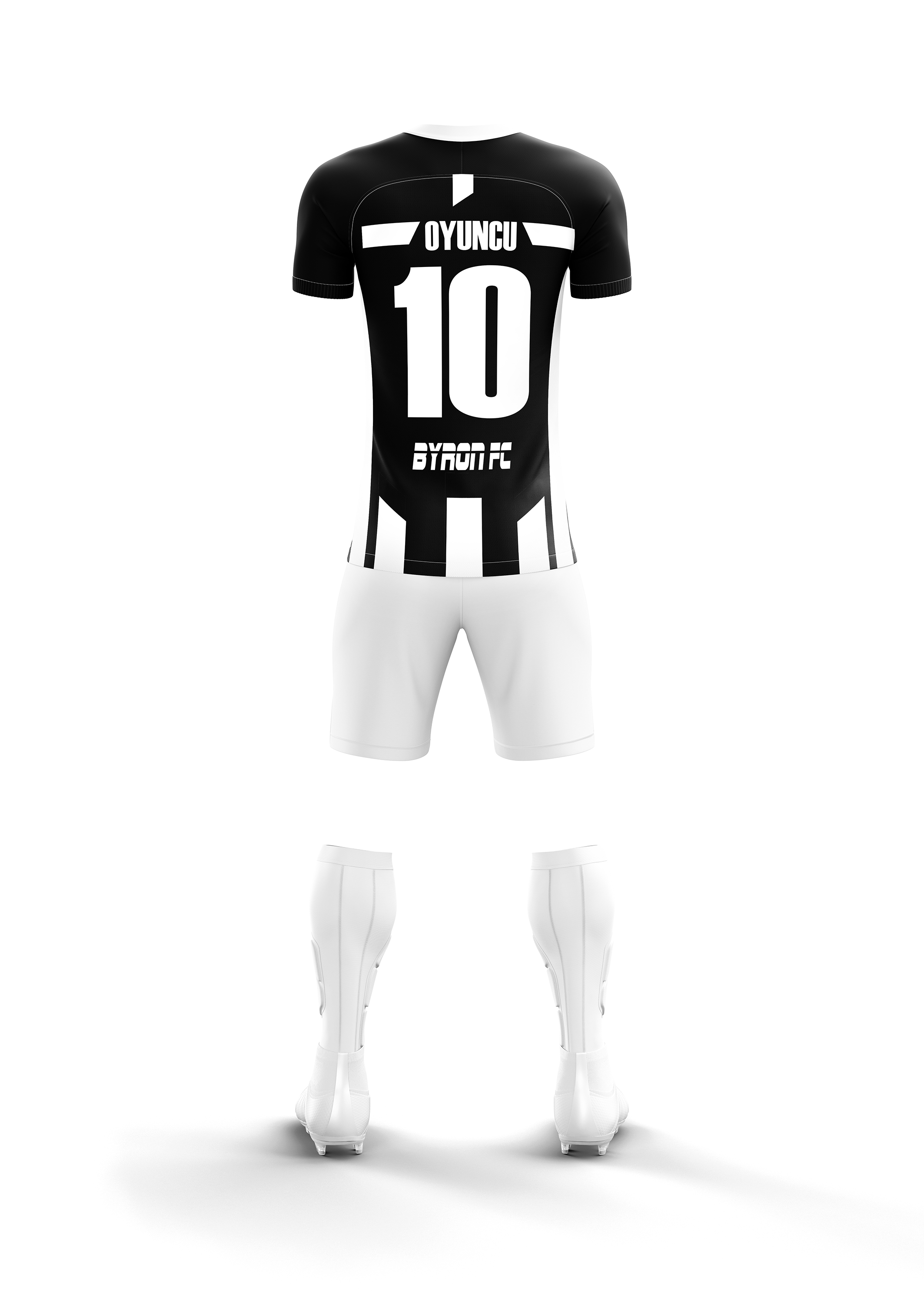 Futbol Forma Takım Model 013 0001 Beyaz Siyah