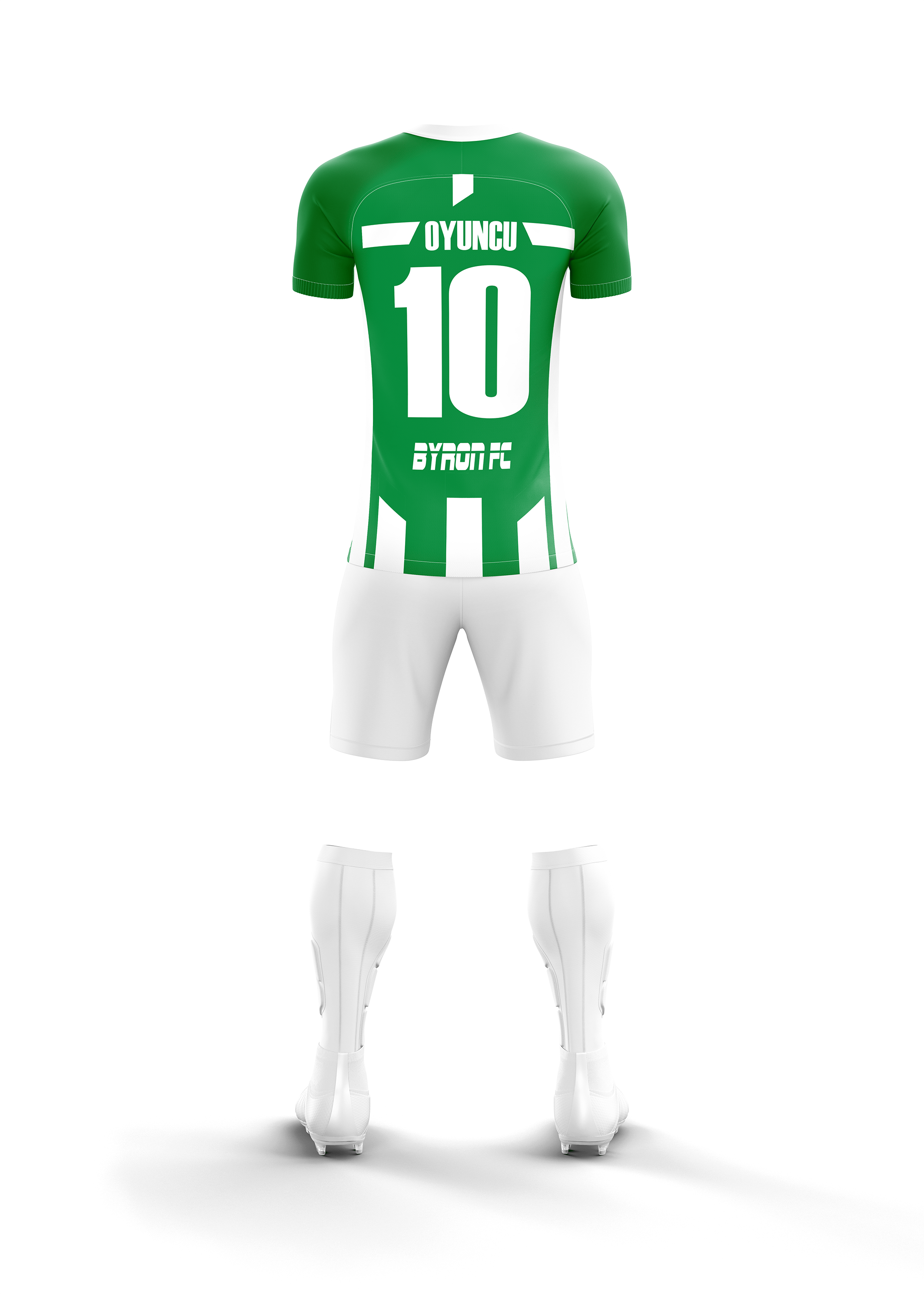 Futbol Forma Takım Model 013 0006 Beyaz Yeşil