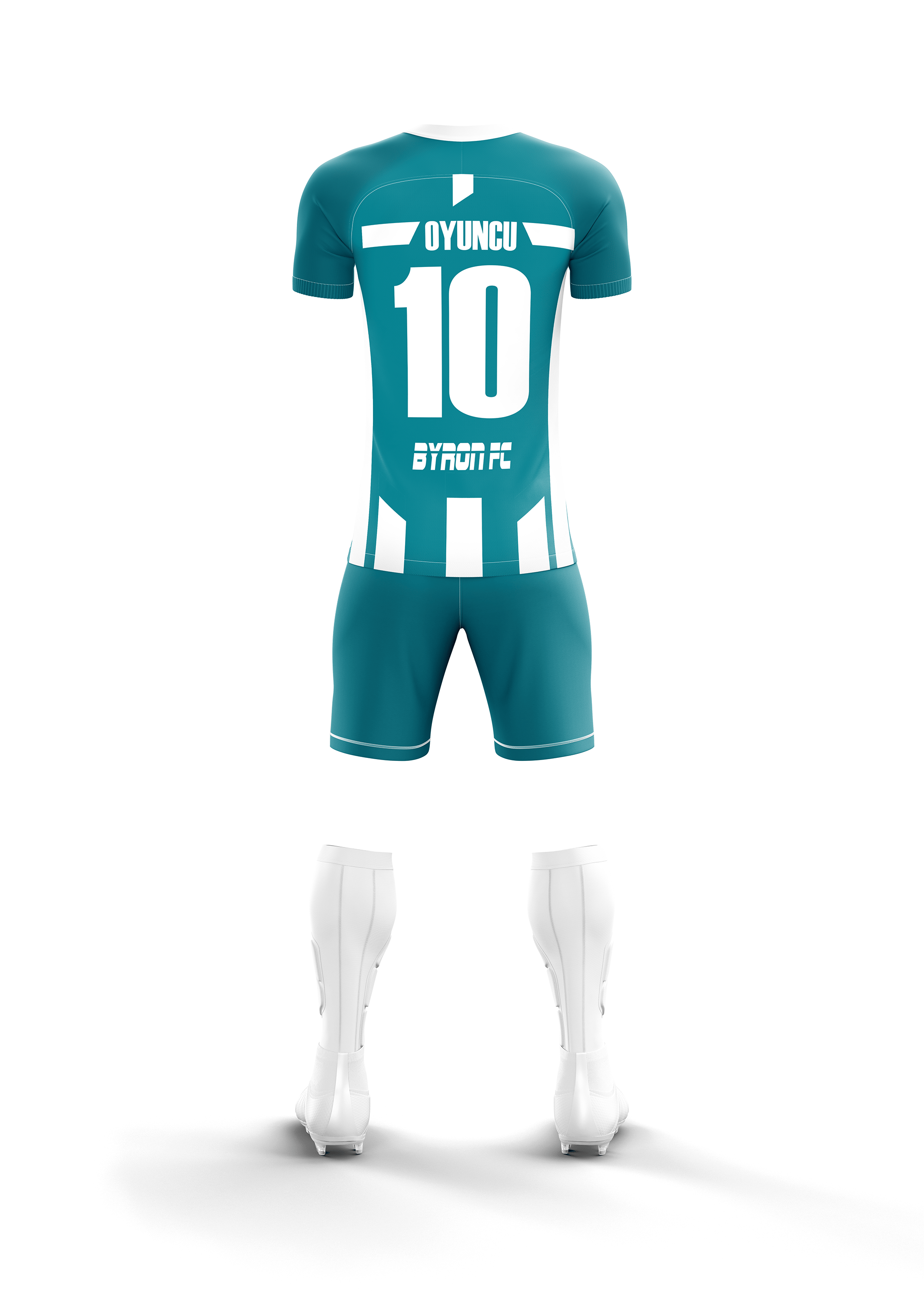 Futbol Forma Takım Model 013 0007 Beyaz Petrol